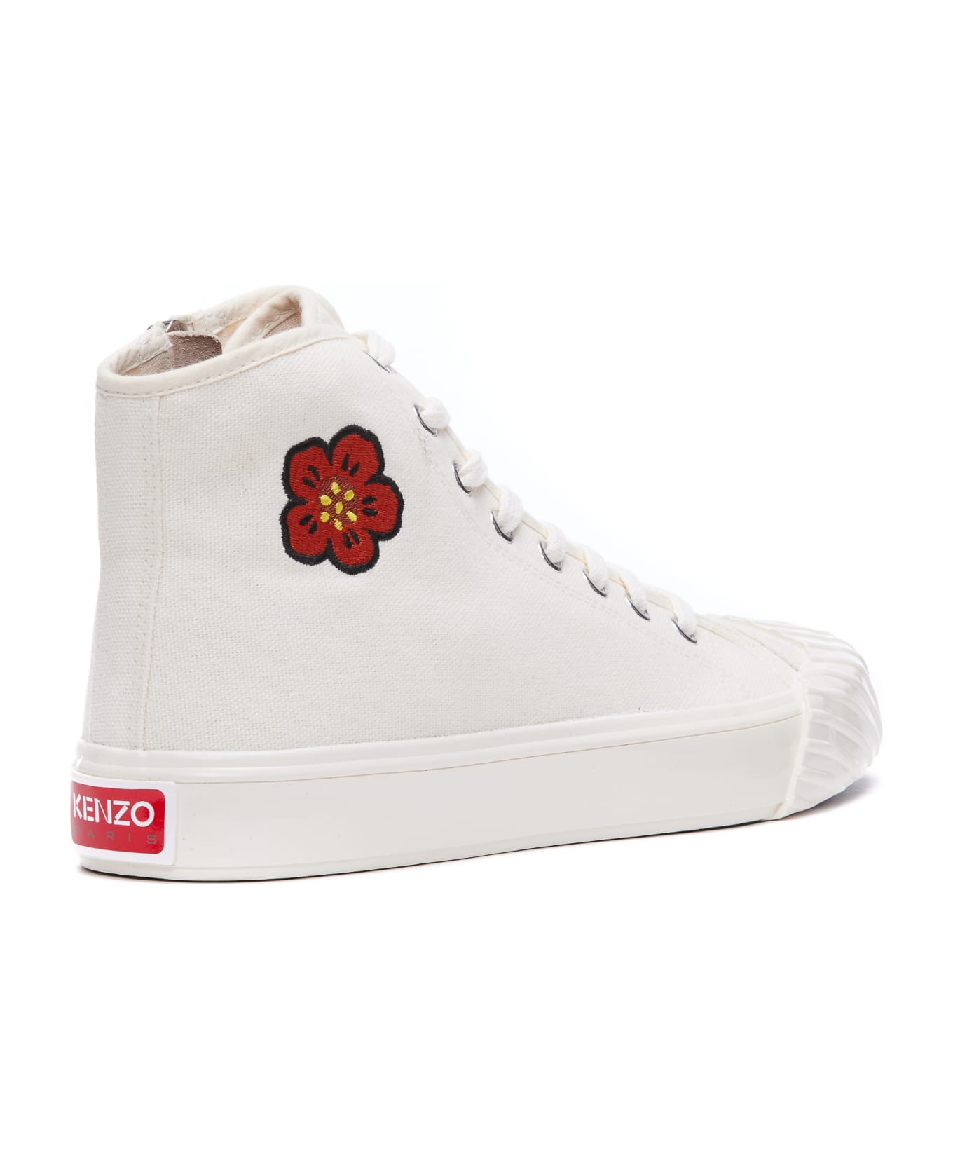 Kenzo school High Top Trainers Sneakers - White スニーカー