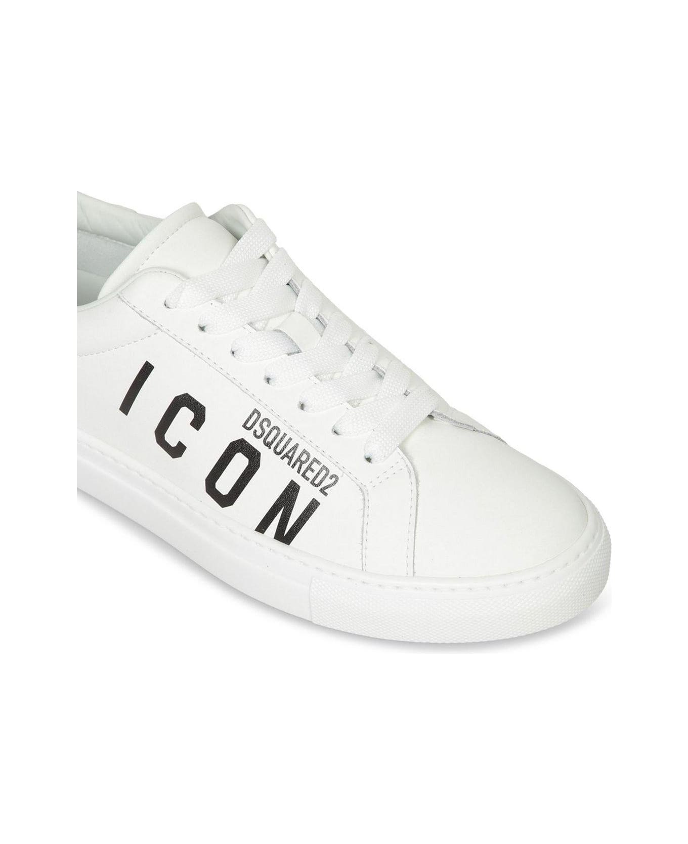 Dsquared2 Boxer Sneakers - White