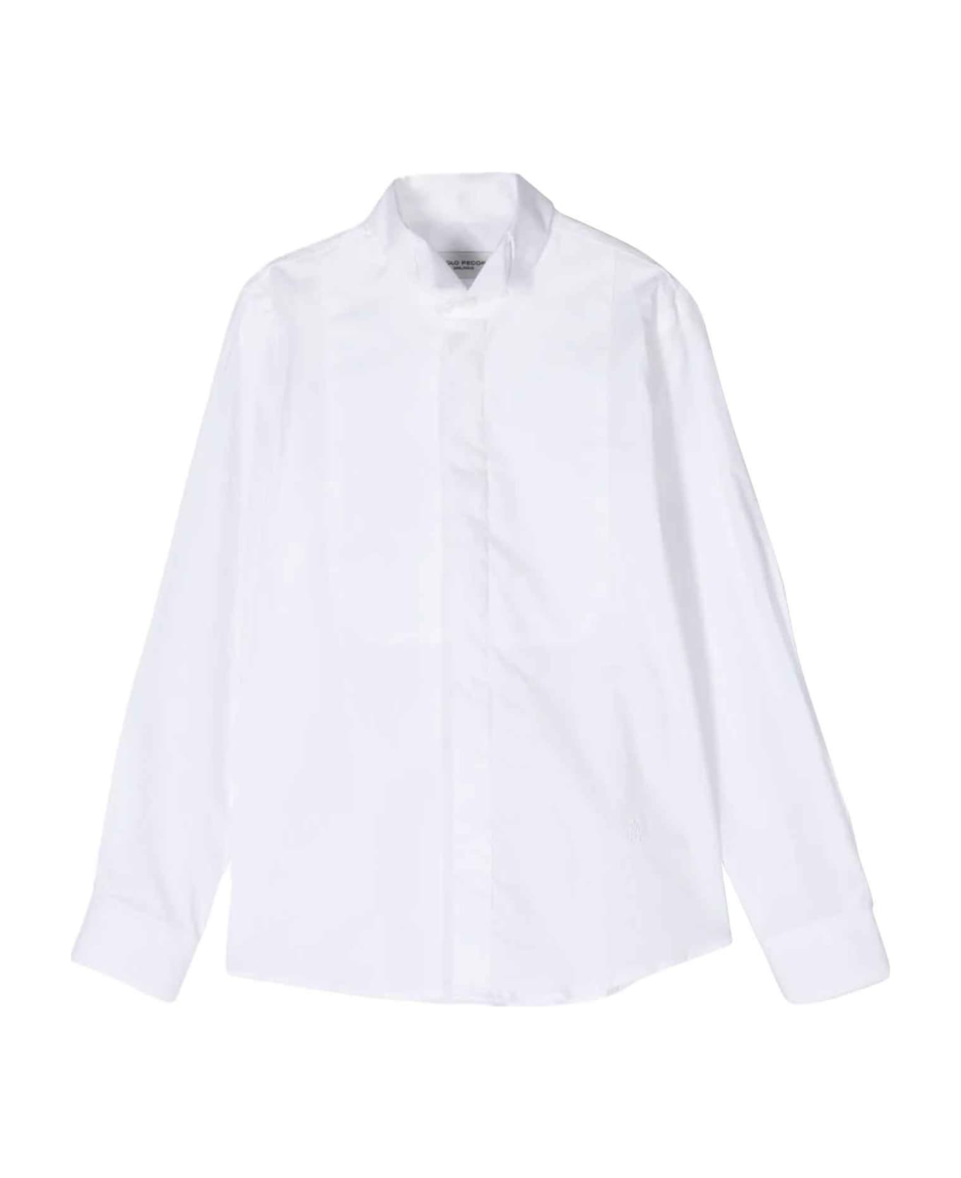Paolo Pecora White Shirt Boy - Bianco