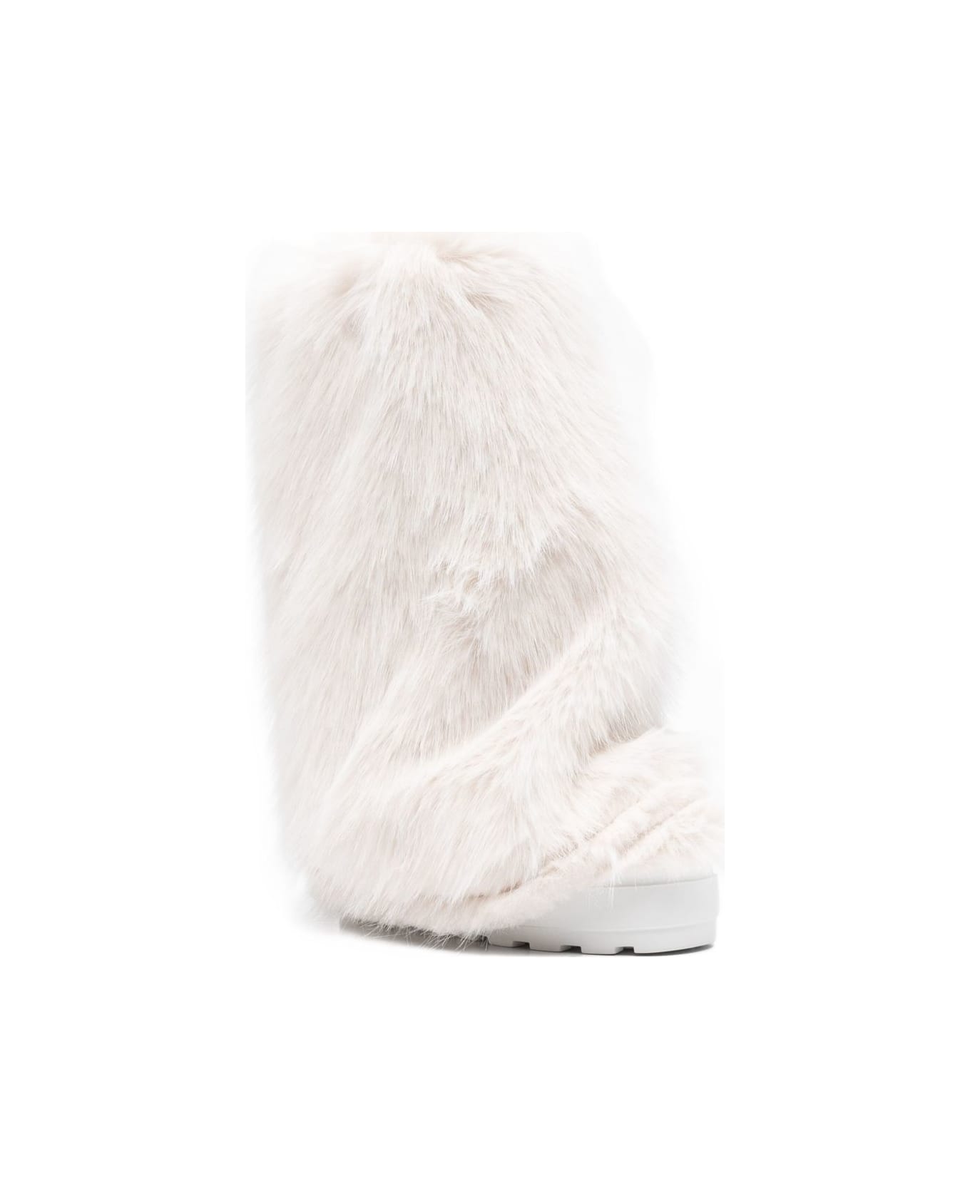 Casadei Double-face High Boots - White