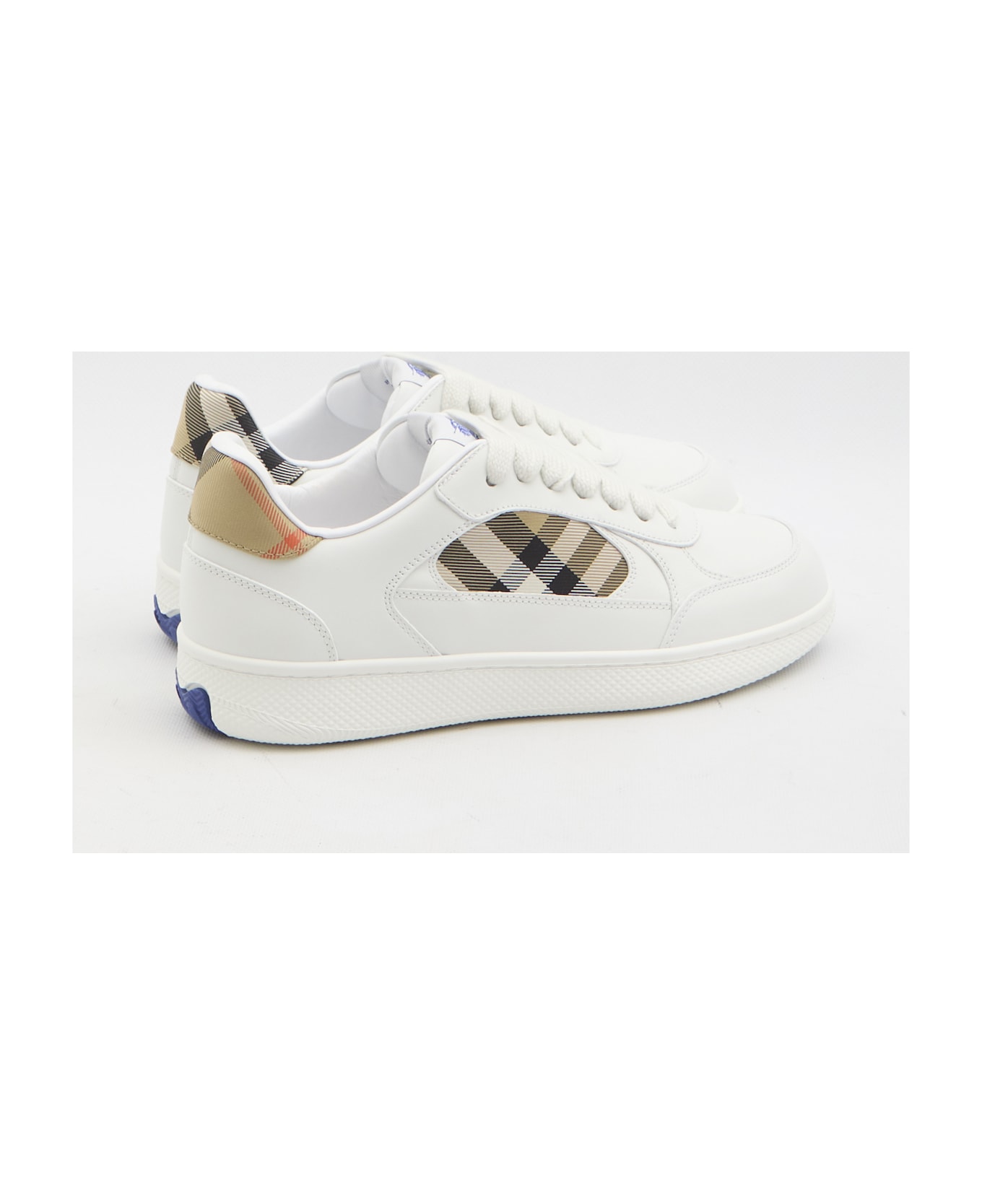 Burberry Terrace Sneakers - WHITE
