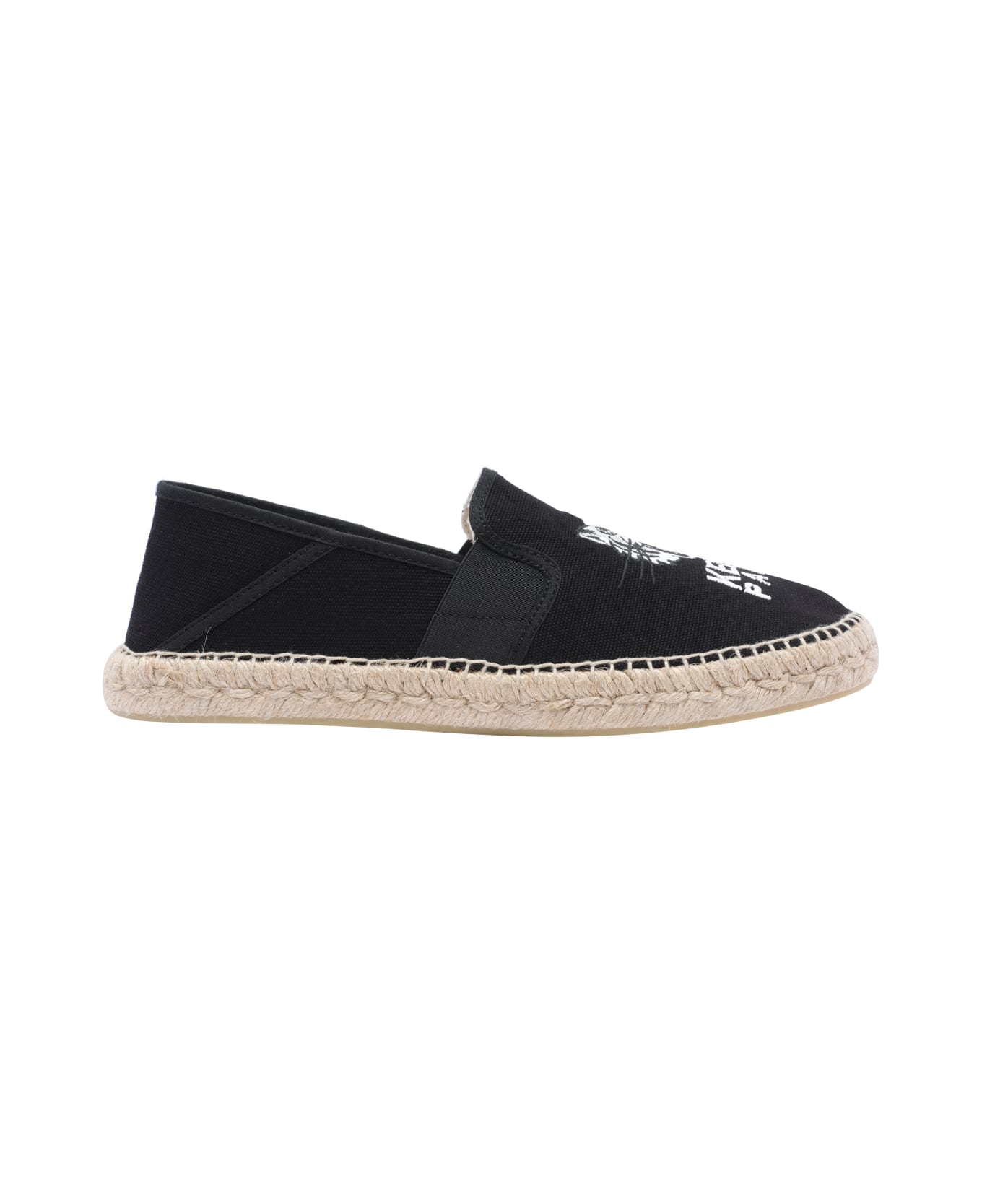 Kenzo Lucky Tiger Espadrilles - BLACK