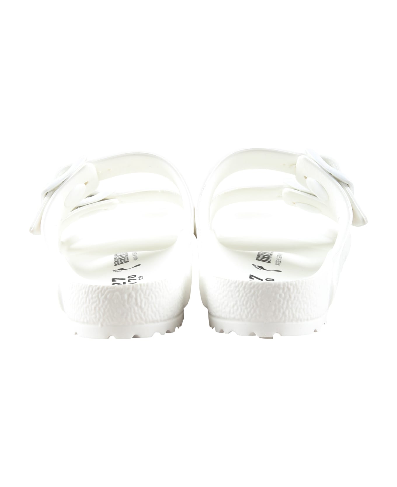 Birkenstock White Sandals "arizona Eva Kids" For Kids With Logo - White シューズ