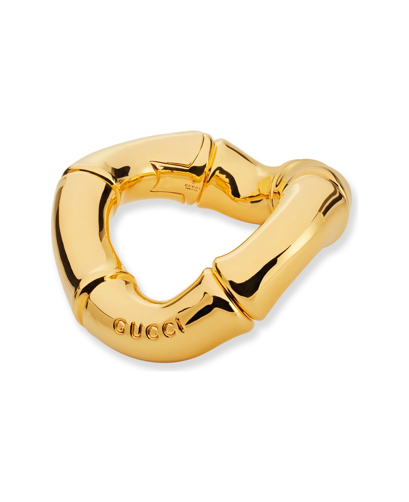 Gucci Rigid Bamboo Bracelet - Golden