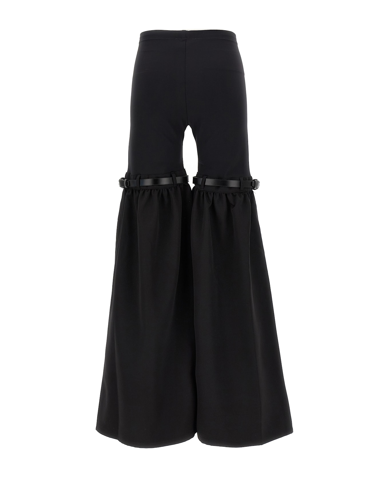 Coperni Flare
 Black Polyamide Blend Pants - Black