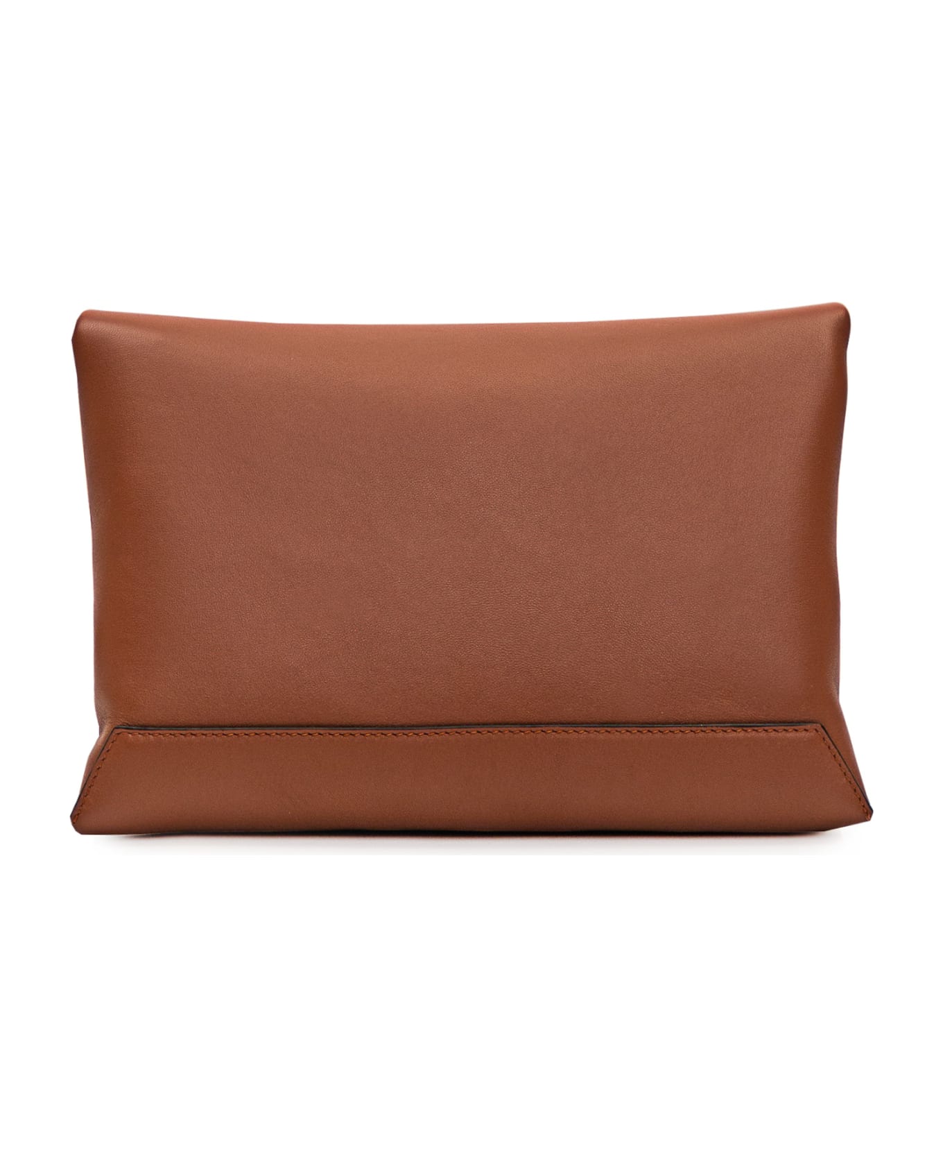 Victoria Beckham Chain Pouch Bag - RUSSET