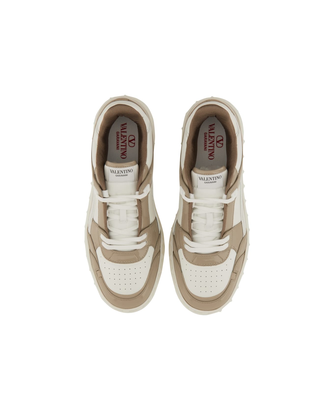 Valentino Garavani Low Top Sneaker 'freedots' - WHITE