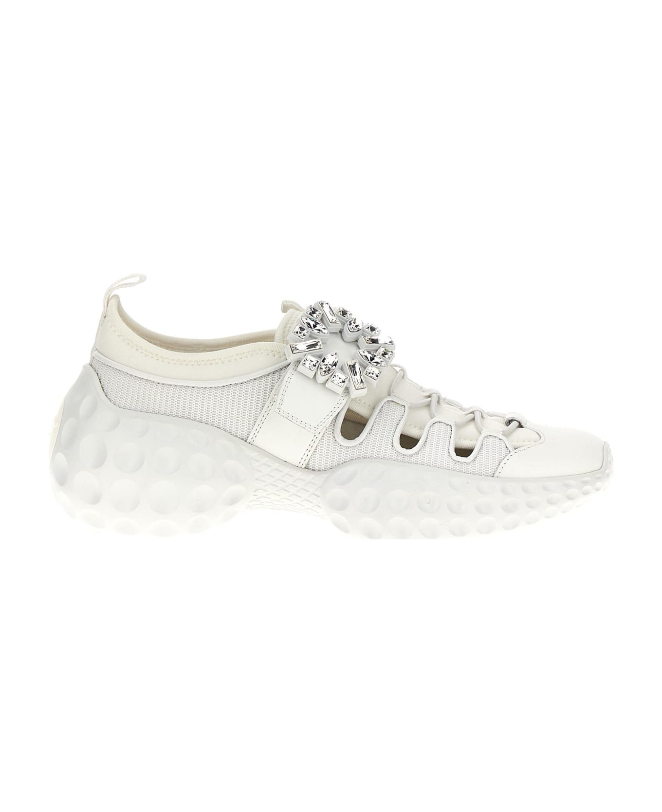 Roger Vivier 
viv
 Run Light Trekky
 Sneakers - White