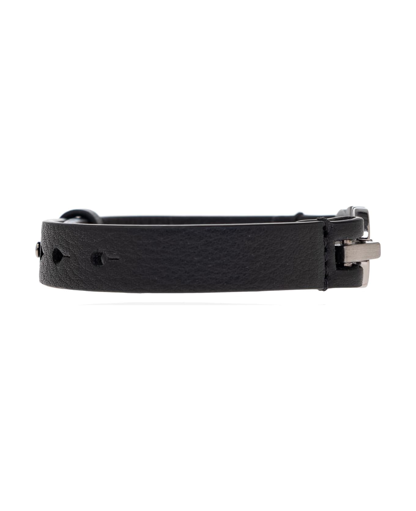 Ferragamo Leather Bracelet - SHADOW BLUE