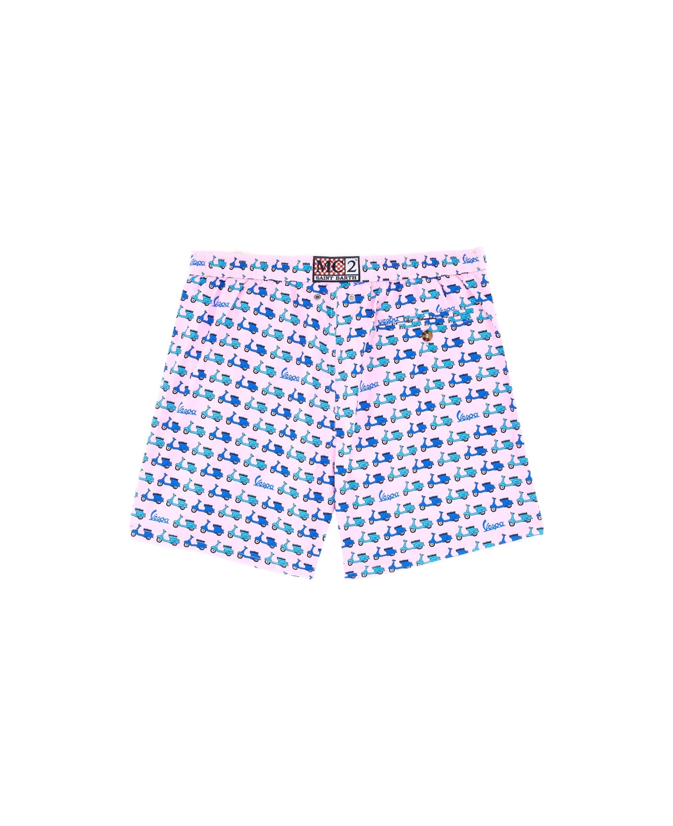 MC2 Saint Barth Boxer Swimsuit - PINK