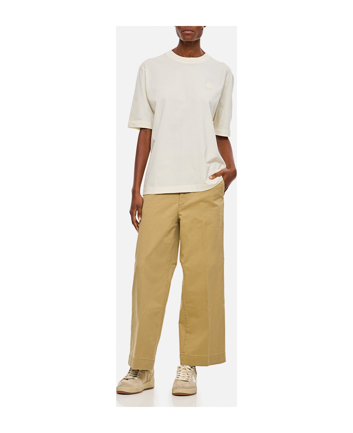 Moncler Ss T-shirt - White
