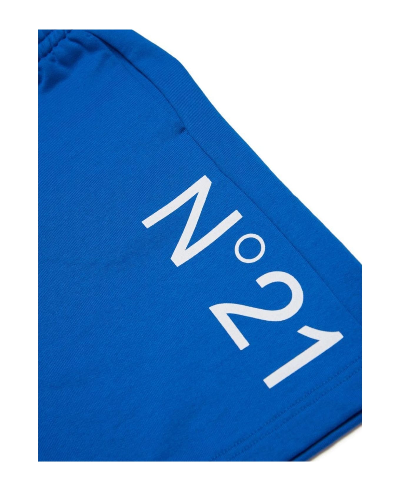N.21 N°21 Shorts Blue - Blue
