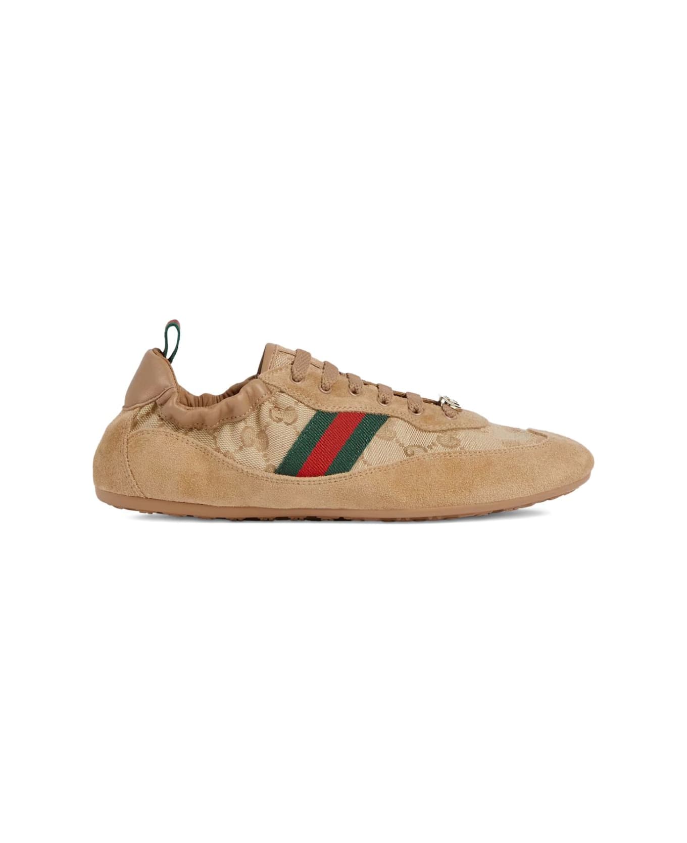 Gucci Shift Sneakers - Beige
