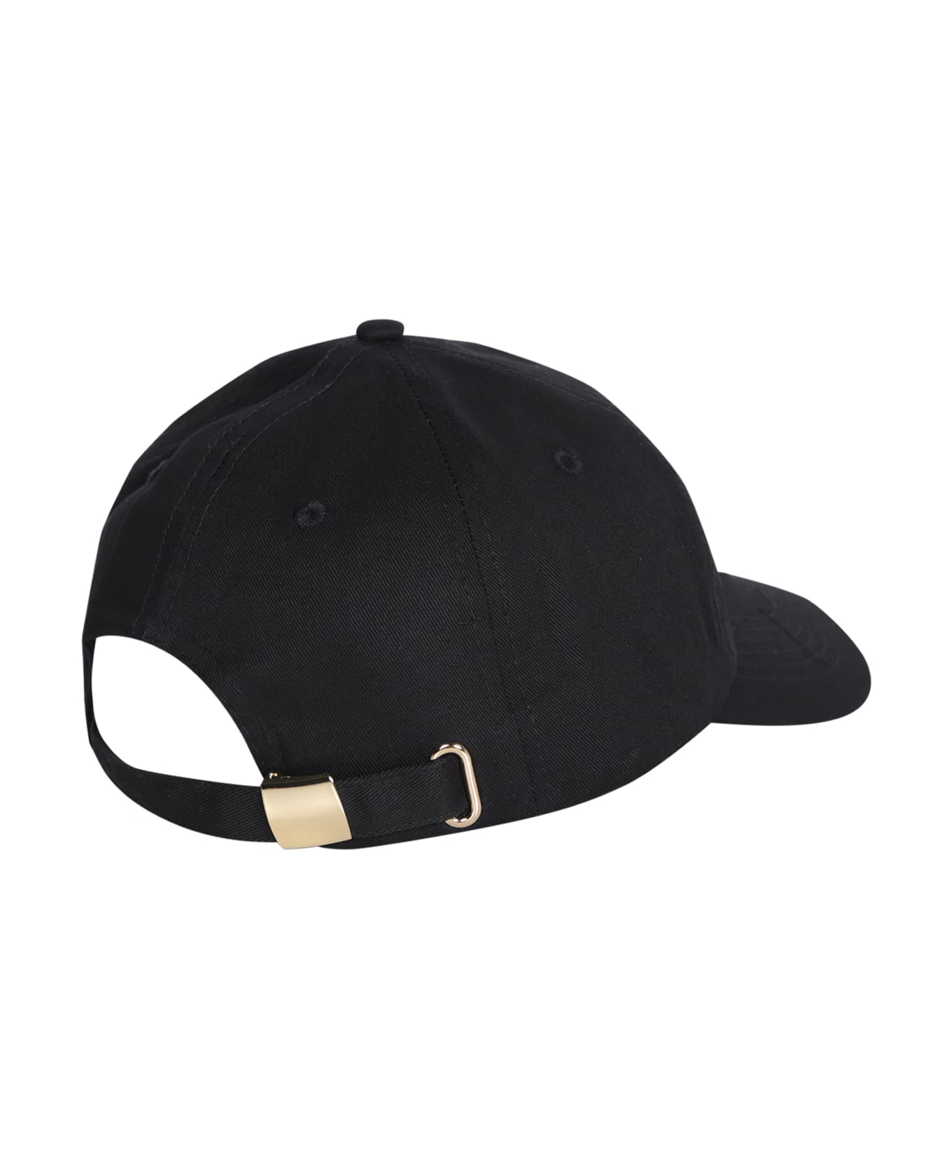Versace Jeans Couture Logo Embroidery Baseball Cap - Black
