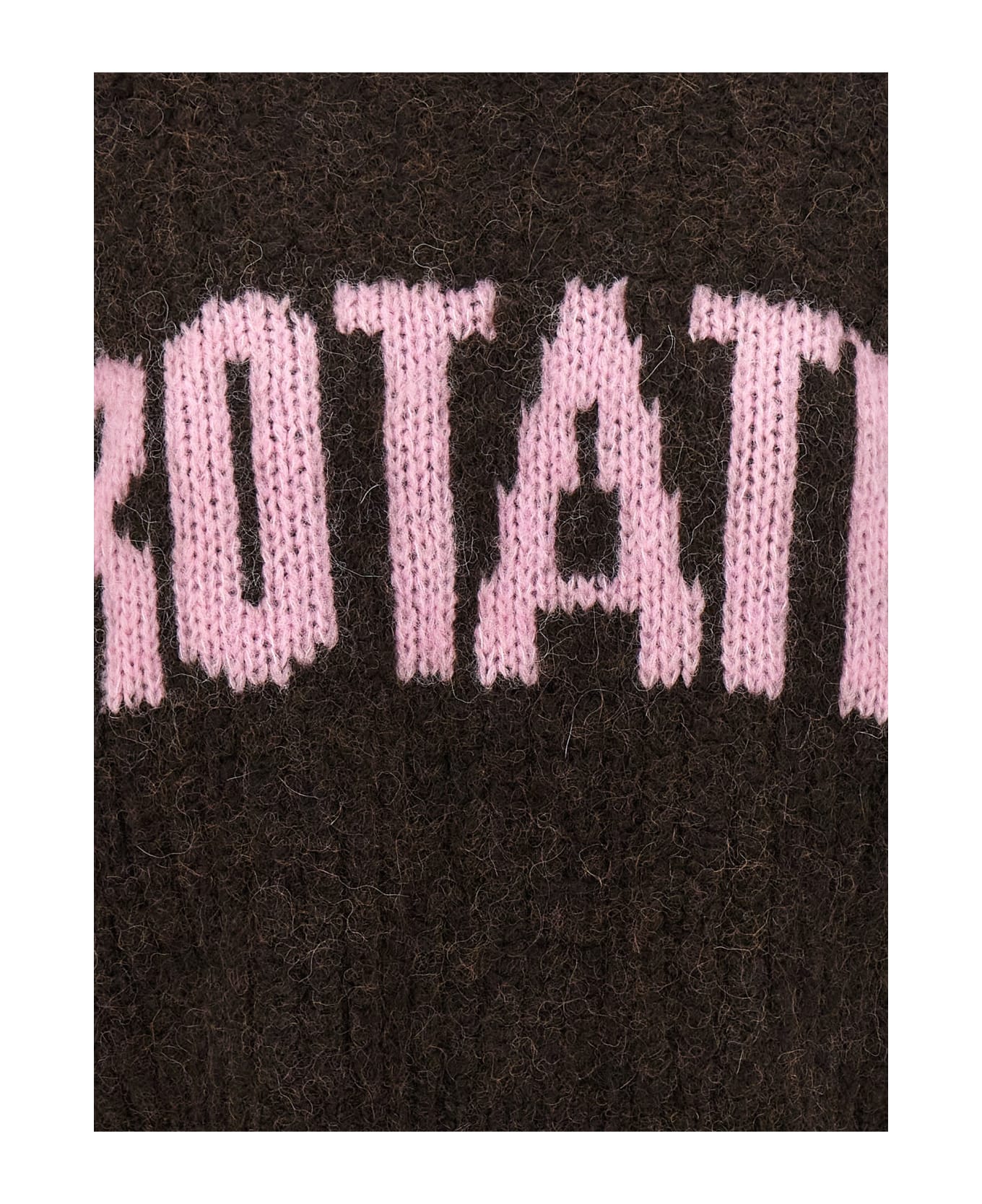 Rotate by Birger Christensen Logo Sweater - Brown
