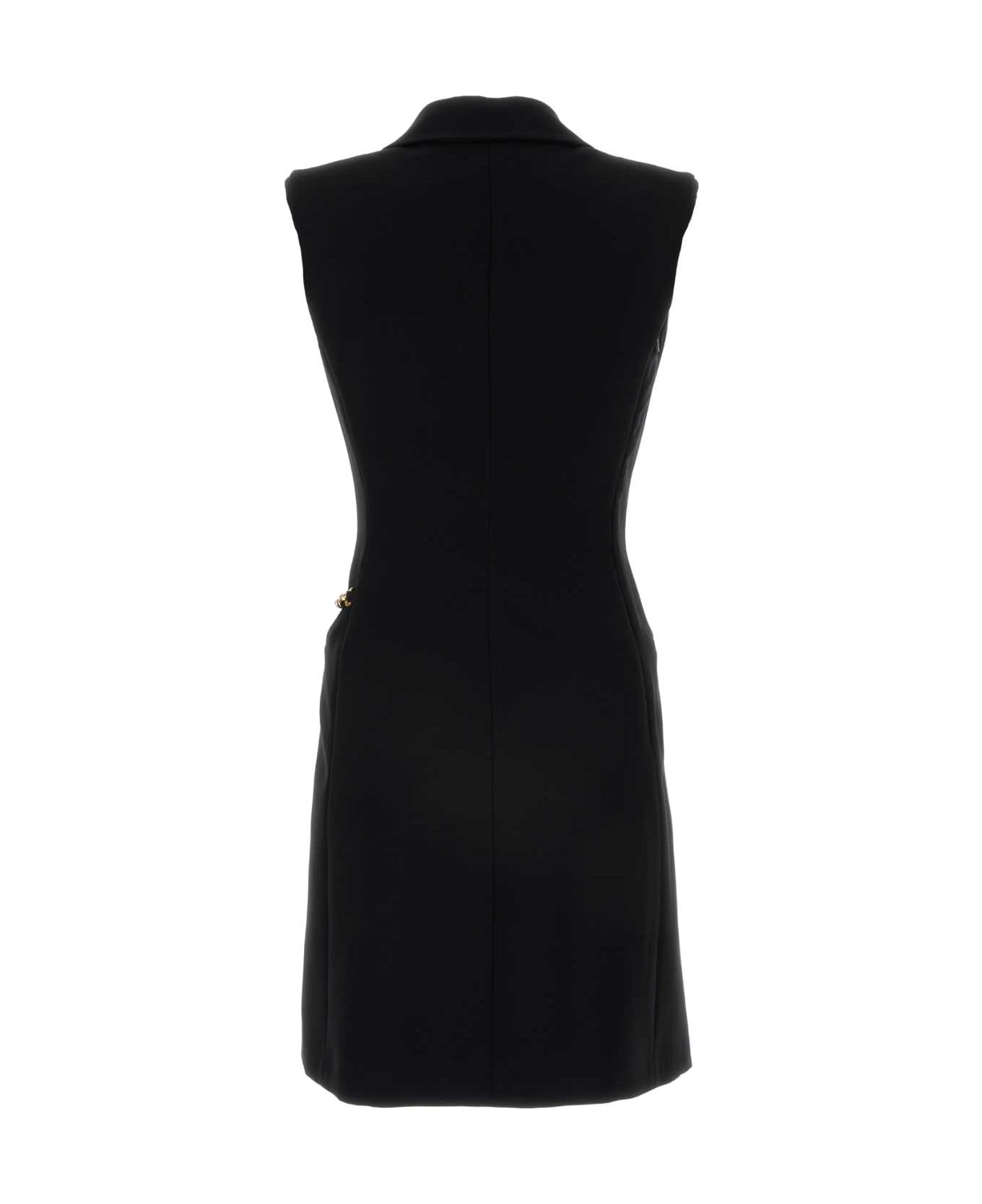 Moschino Black Twill Blazer Dress - NERO