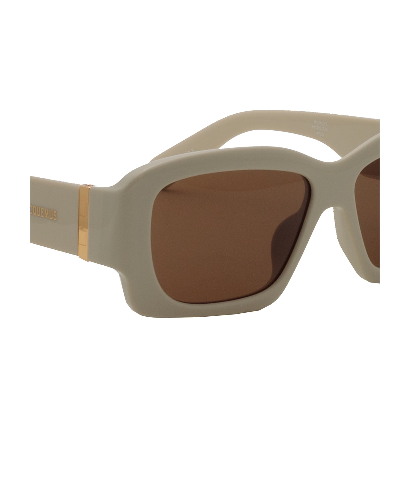 Jacquemus Croisere Sunglasses - Beige