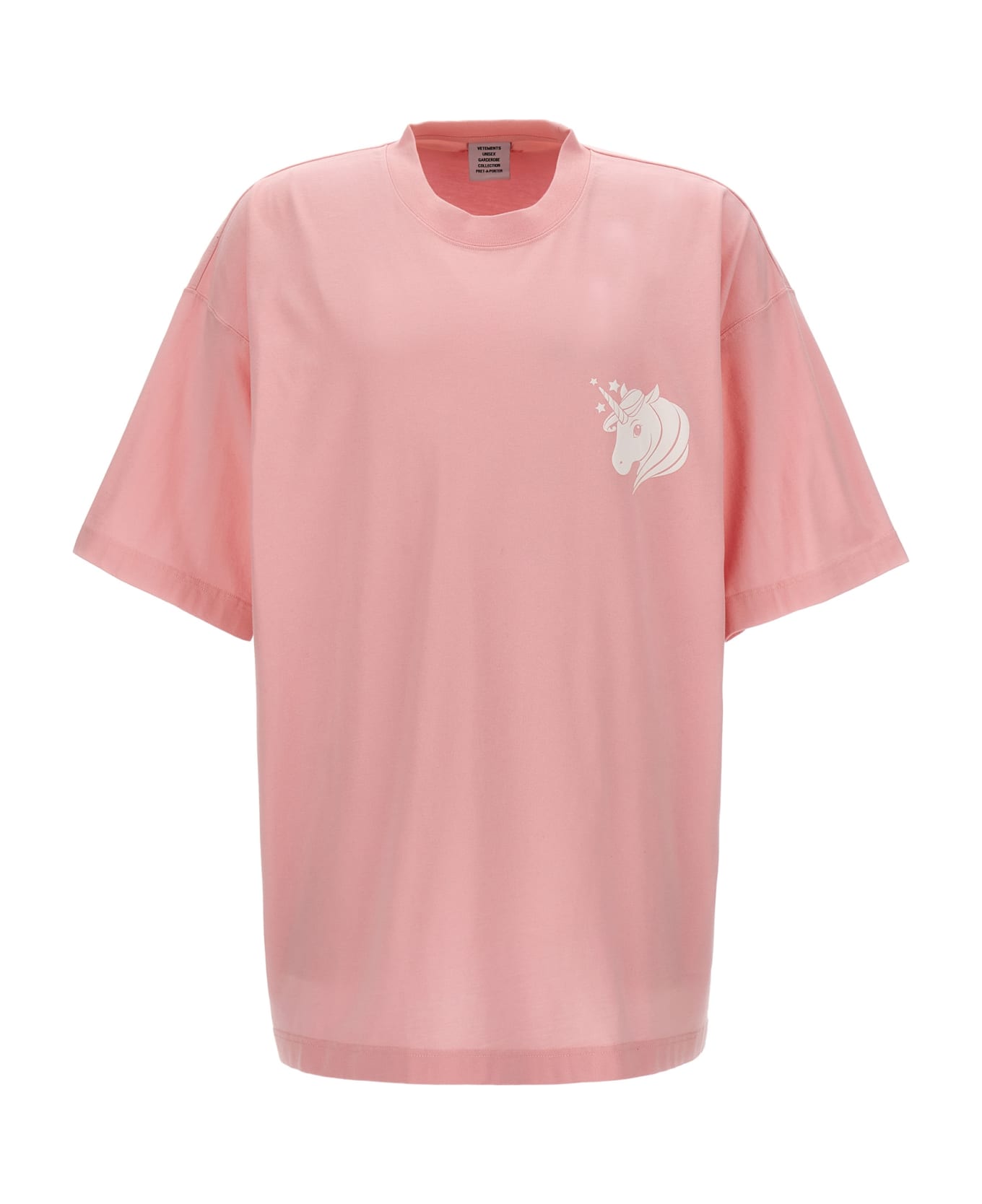 VETEMENTS 'unicorn' T-shirt - Pink