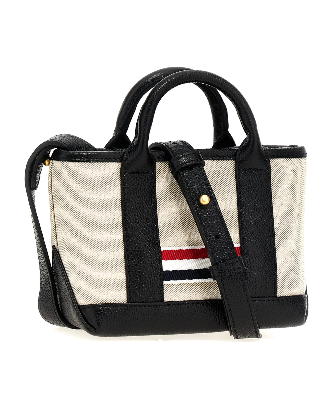 Thom Browne 
micro Tool Tote
 Handbag - Black