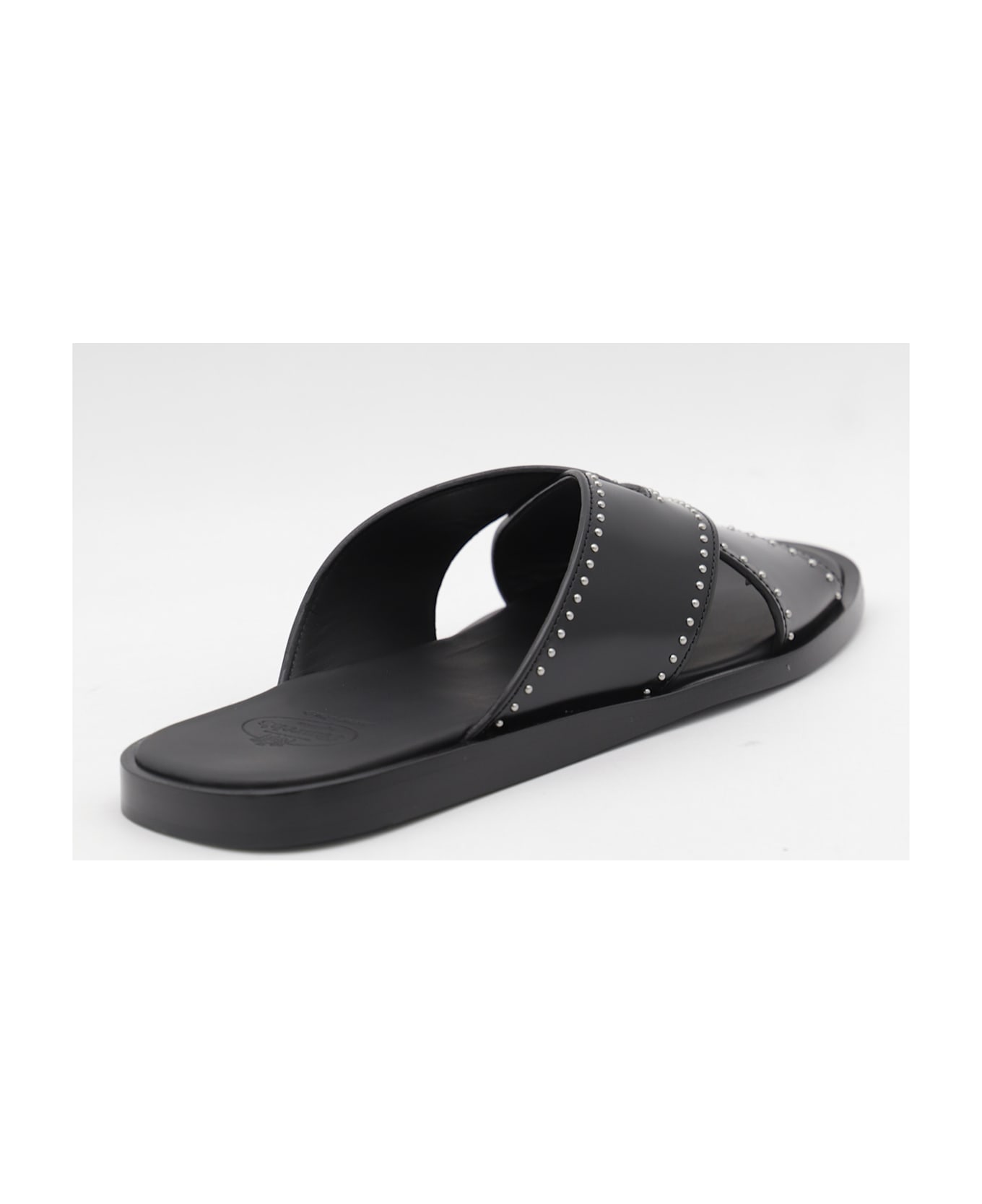Church
s Black Leather Flat - Black