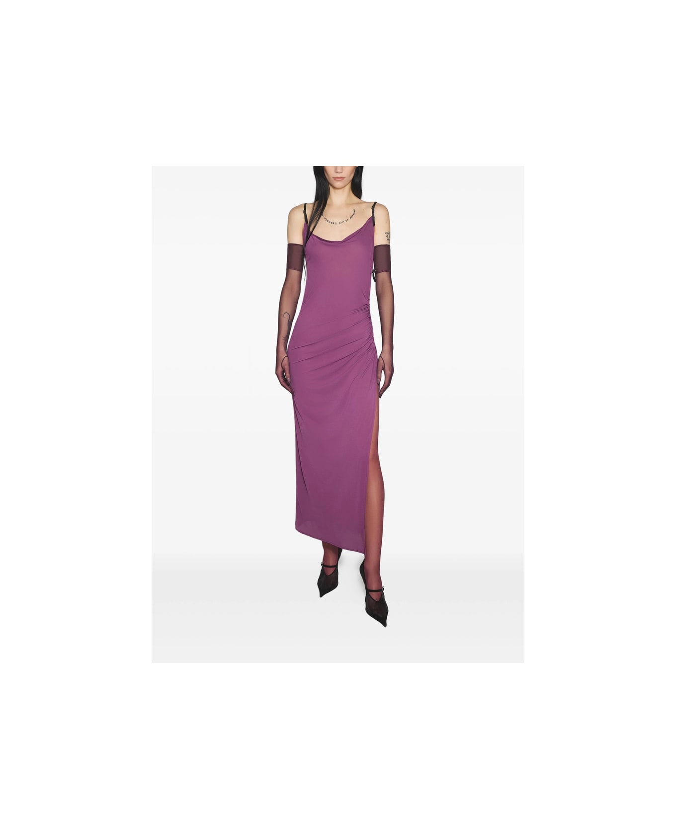 Mugler Dress - PURPLE