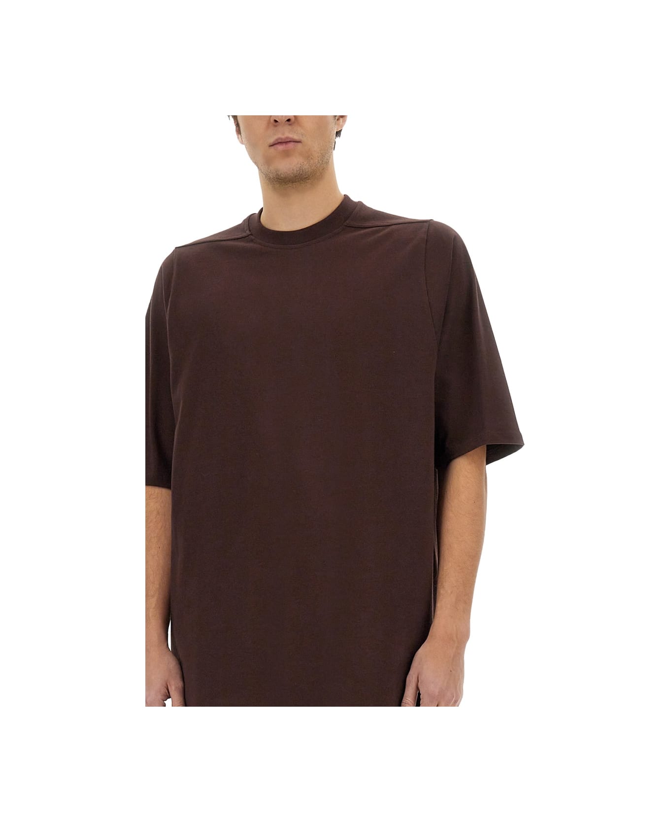 Rick Owens "jumbo" T-shirt - BROWN