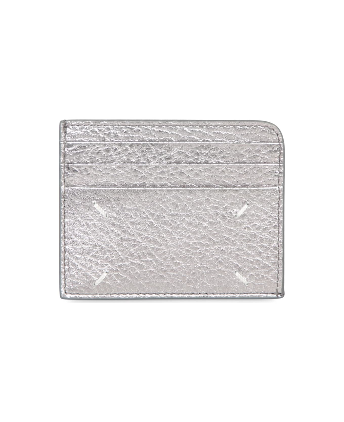 Maison Margiela Silver Slim Gap Card Holder - Metallic