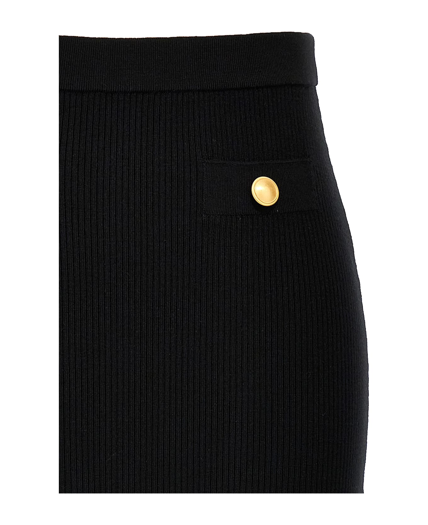 Alessandra Rich Midi Skirt - Black  