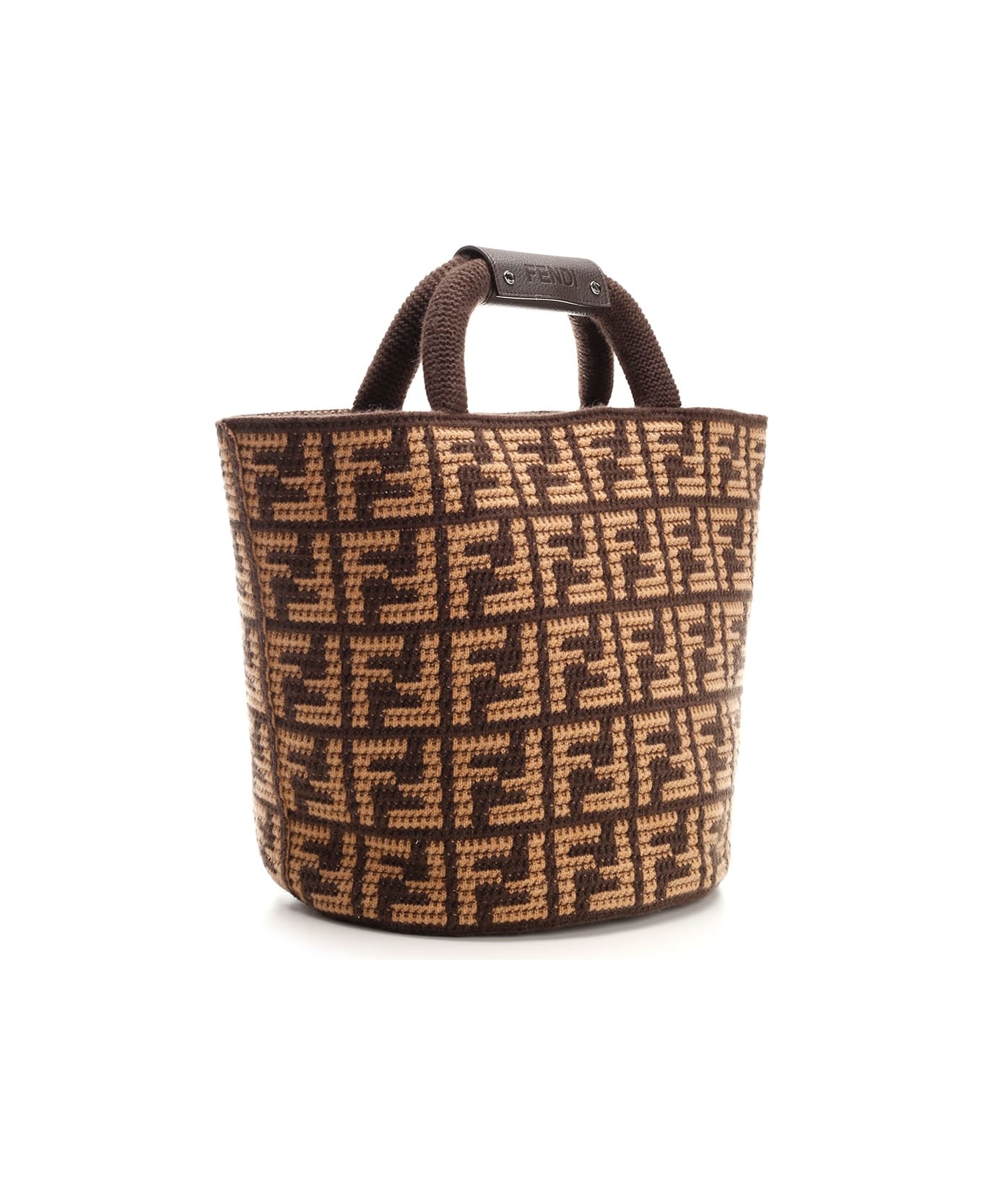 Fendi FF Jacquard-Motif Tote Bag