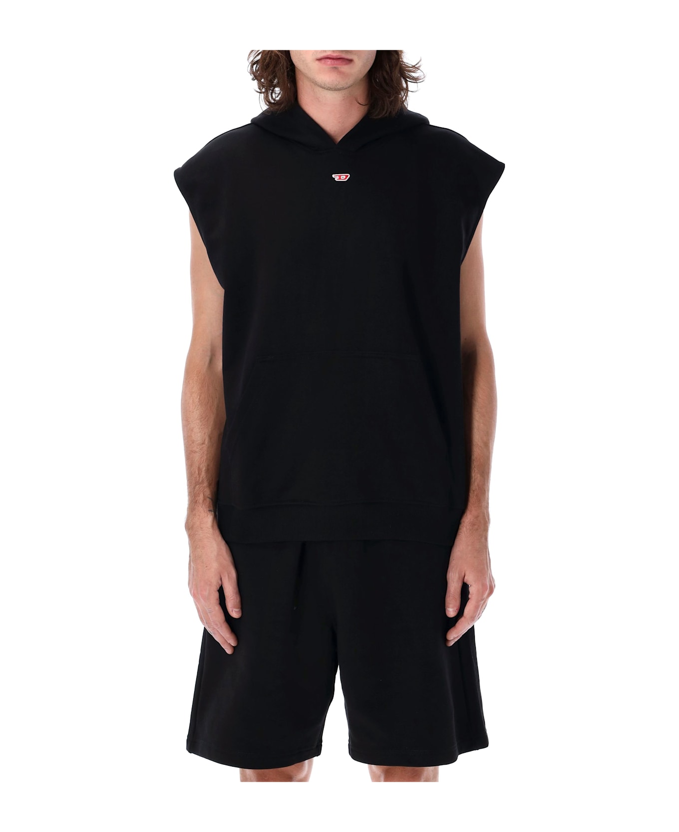 Diesel S-boxt-sl-d Sweatshirt - BLACK