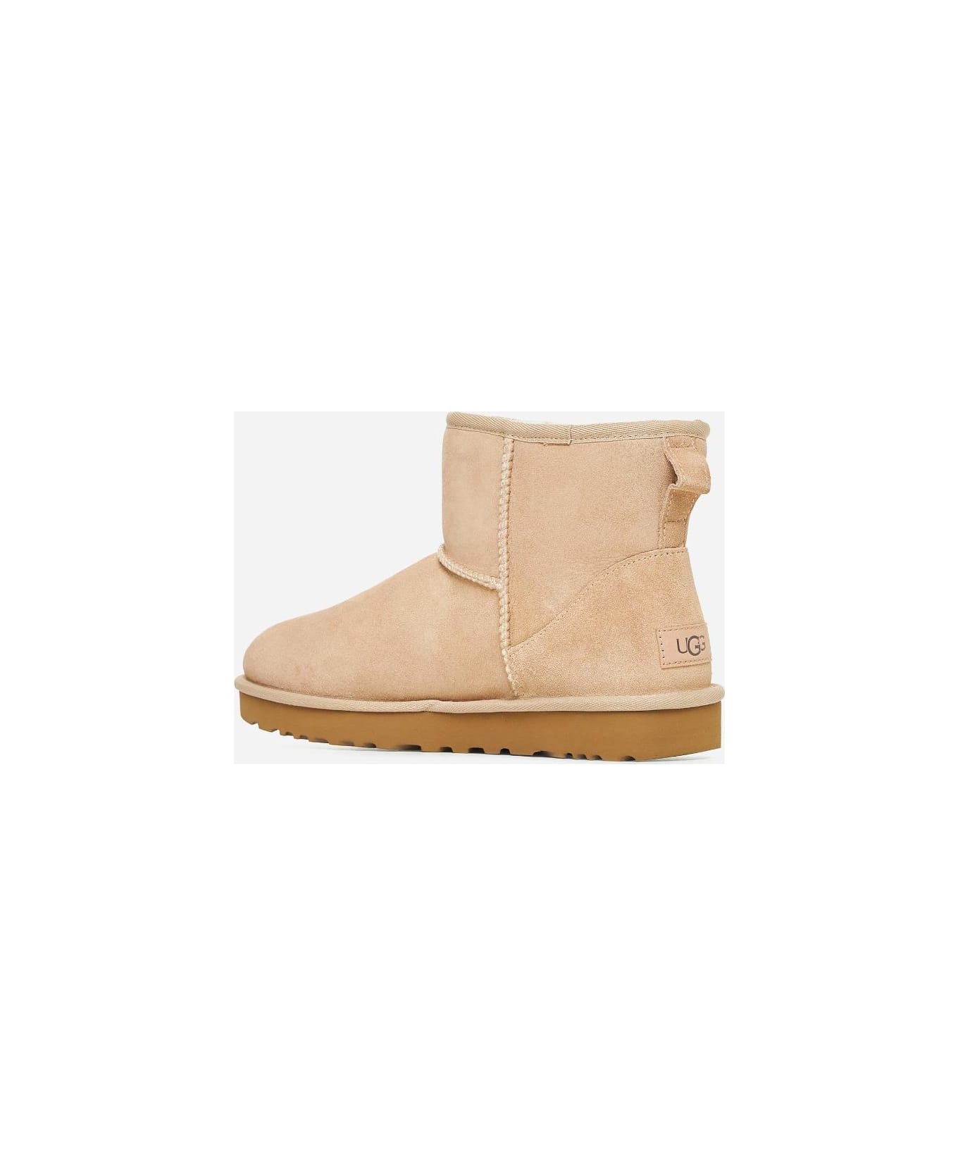 UGG Mini Classic Ii Suede Ankle Boots - Sand