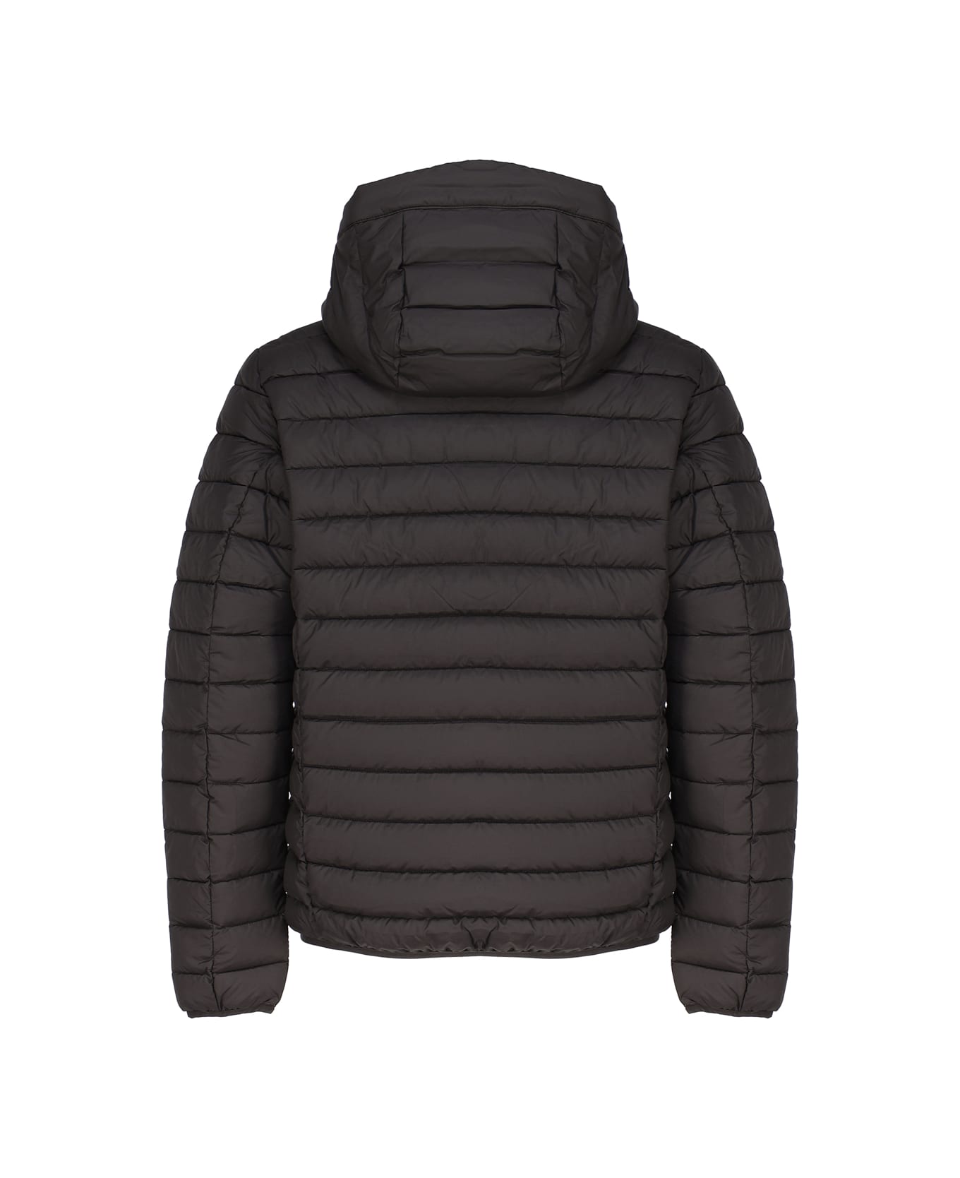 Save the Duck Jacket With Hood - Black