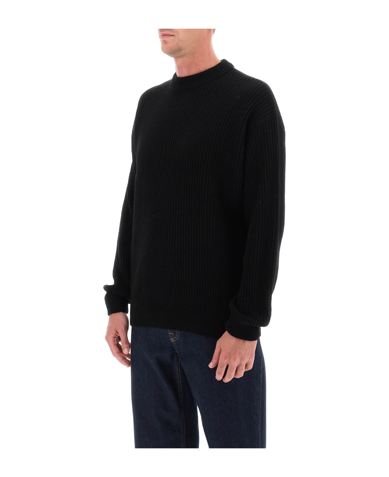Closed Recycled-wool Sweater - BLACK (Black)