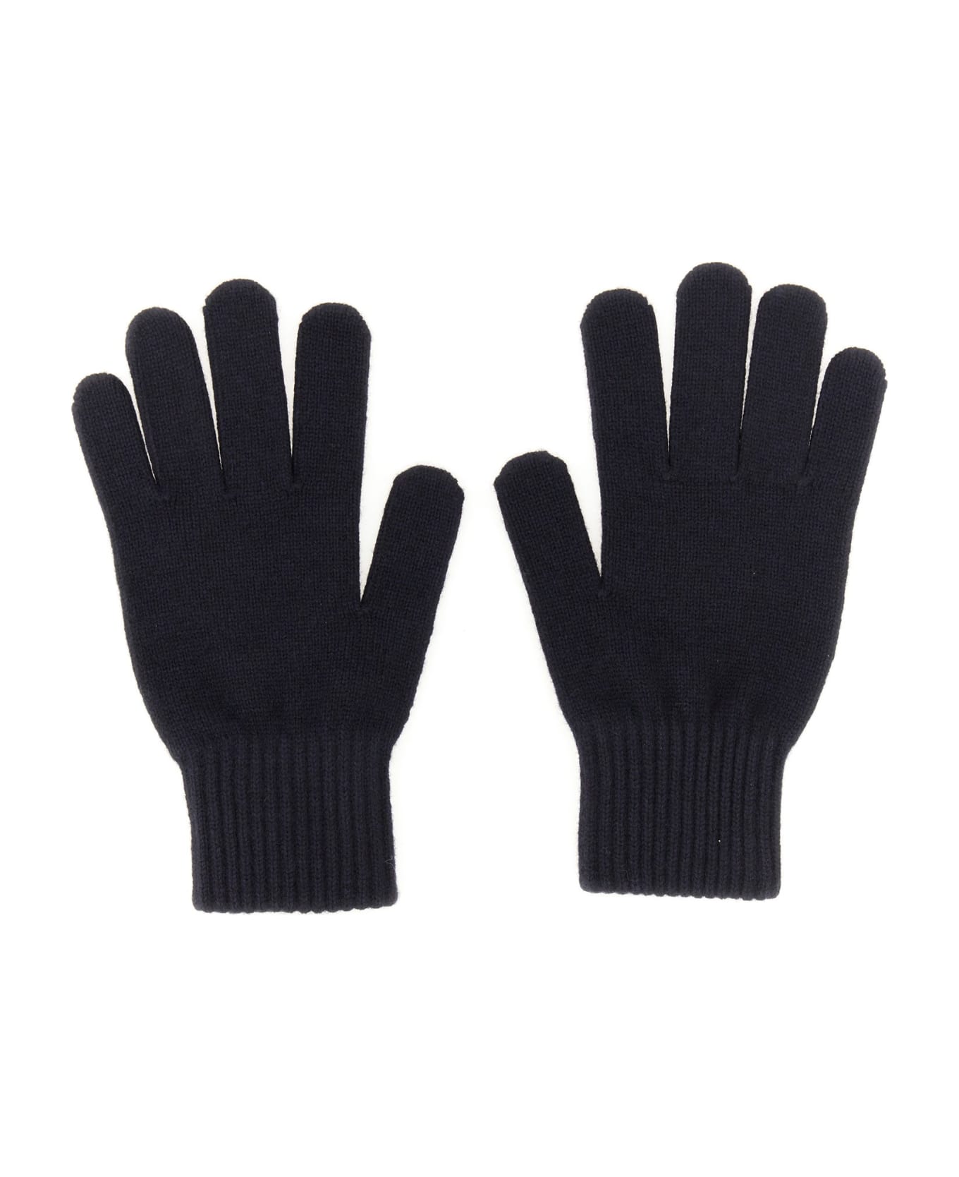 Hugo Boss Wool Blend Gloves - BLU