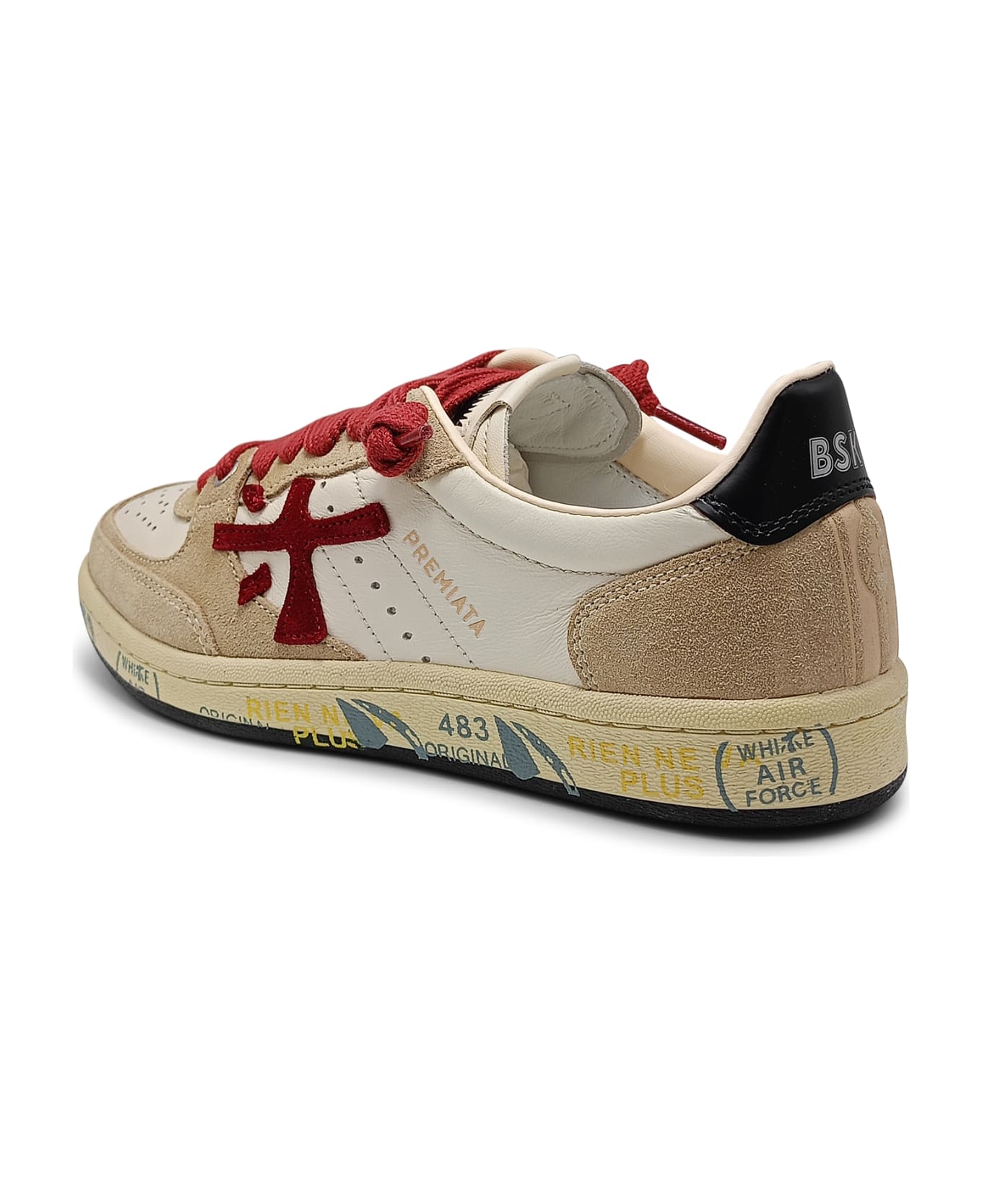 Premiata Bsktd Clayd - White