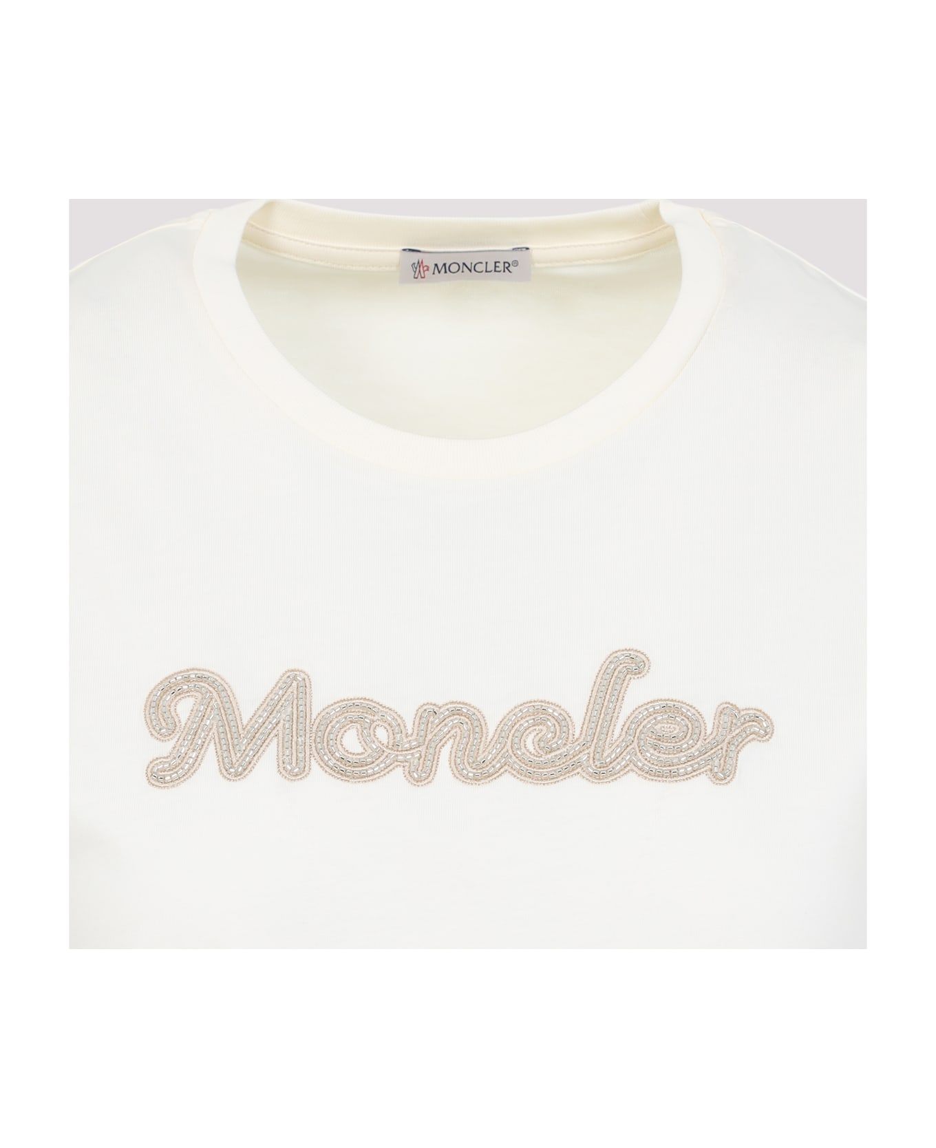 Moncler T-shirt - Natural