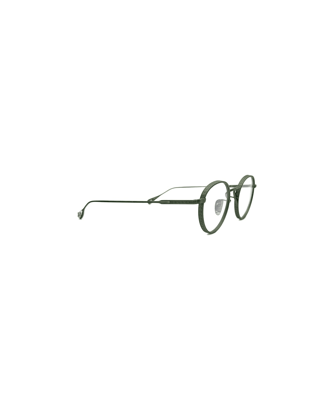 Chrome Hearts Thick - Brushed Dark Olive Rx Glasses - olive green