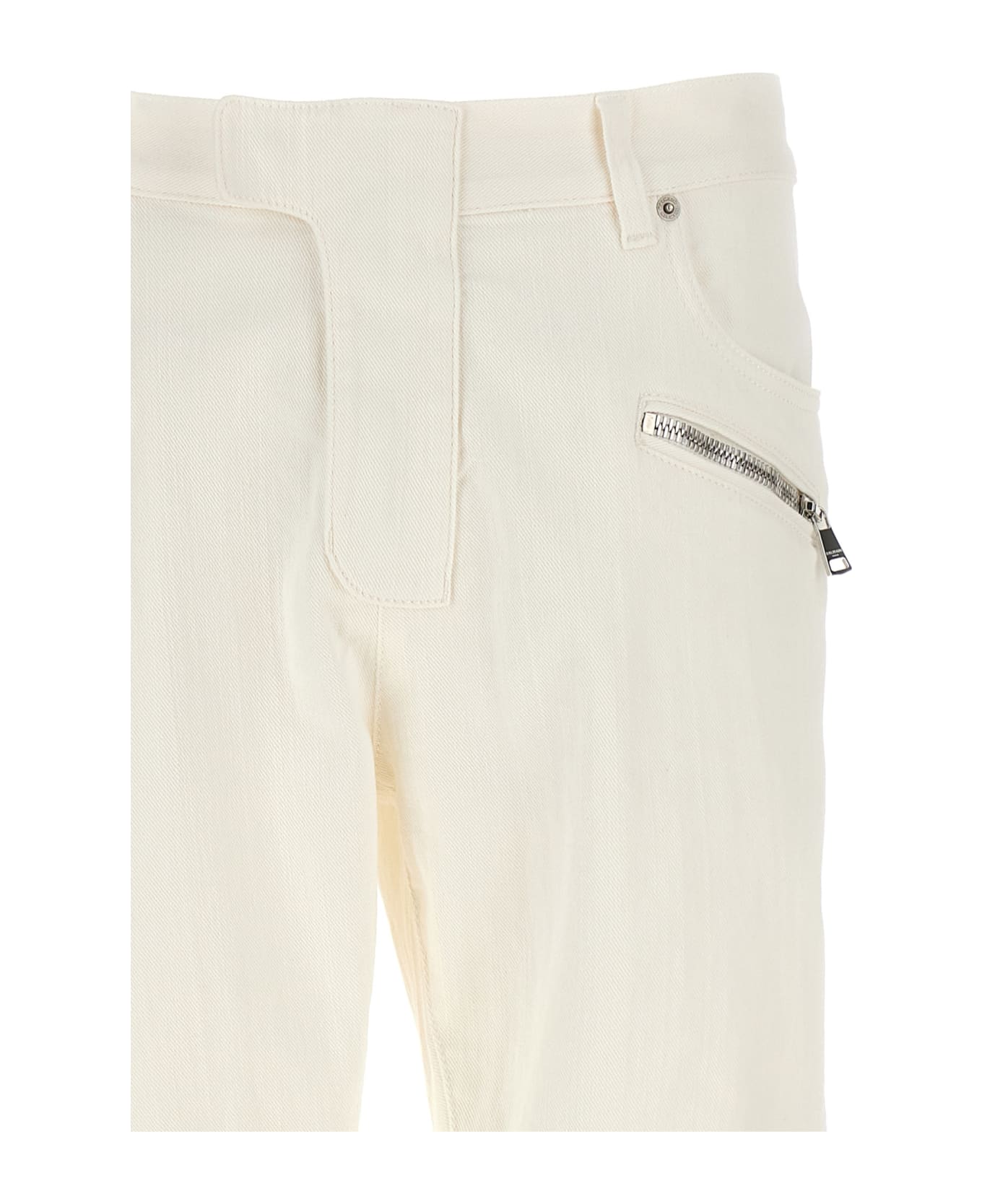 Balmain 'biker' Jeans - White