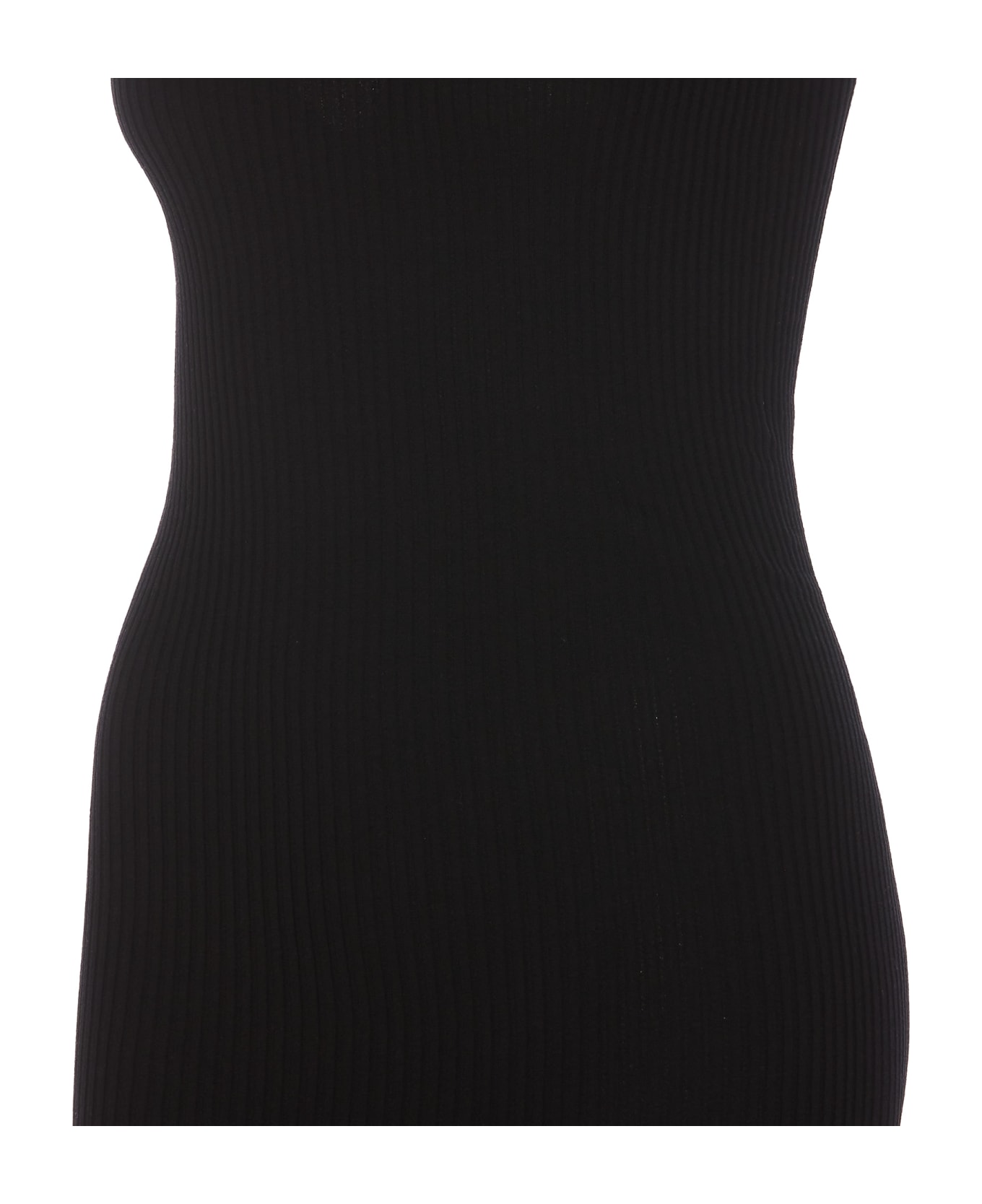 AMIRI Vertical Amiri Mini Dress - Black ワンピース＆ドレス