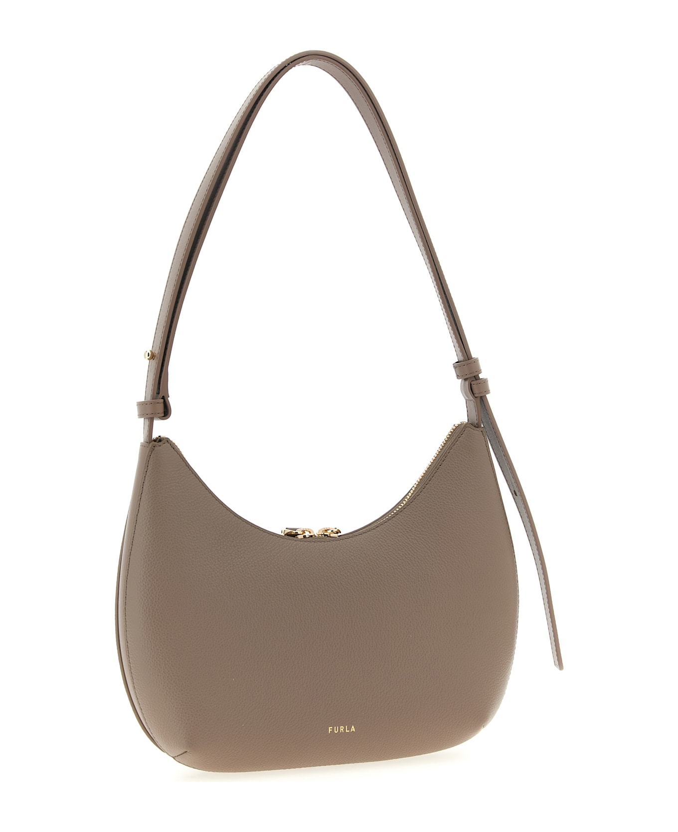 Furla 'furla Goccia S' Shoulder Bag - grey