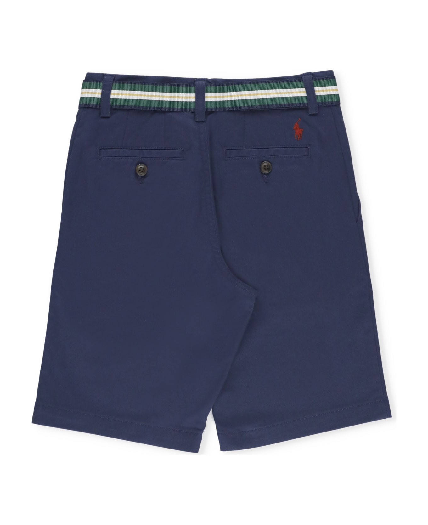 Ralph Lauren Pony Bermuda Shorts - Blue