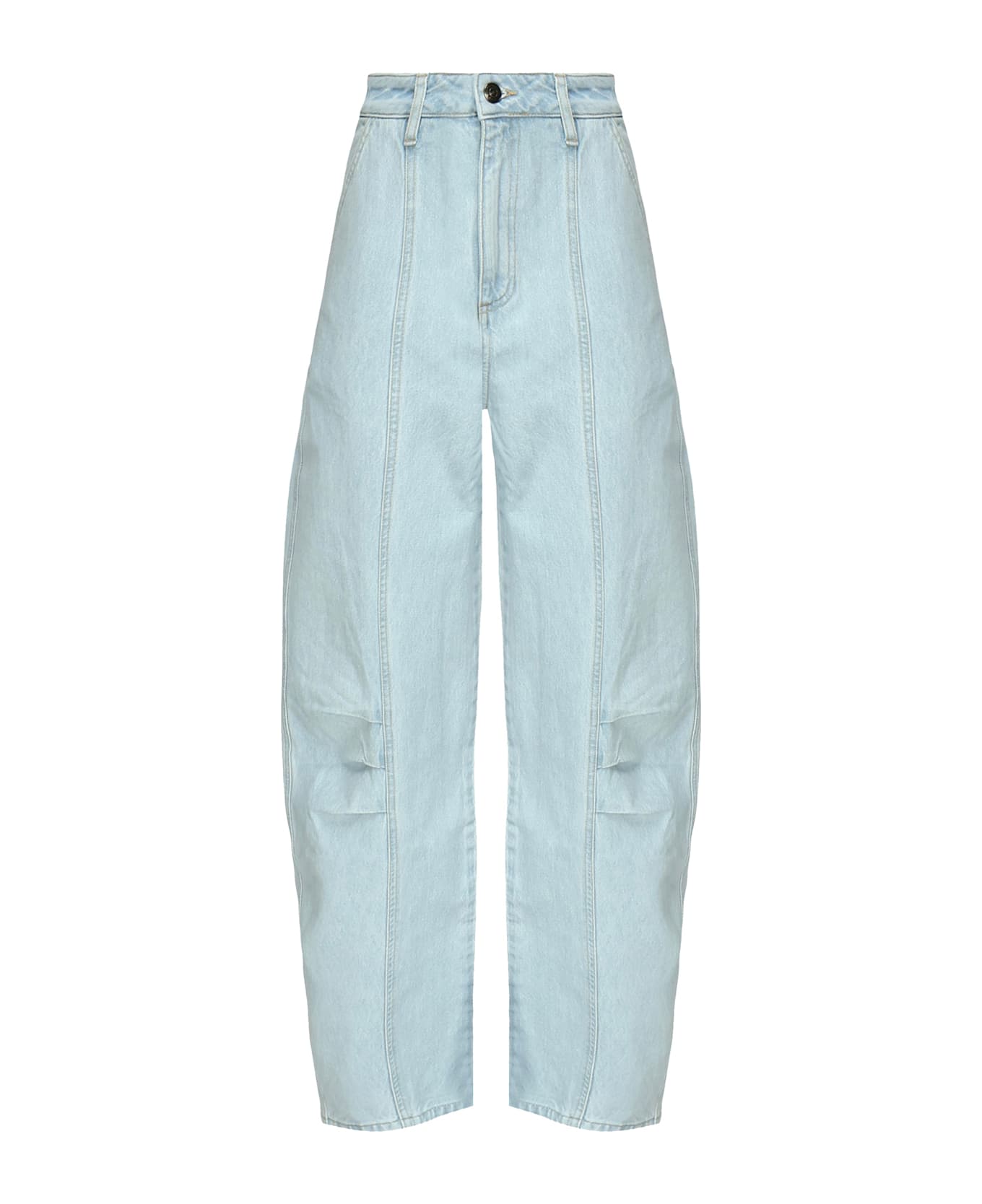 Rotate by Birger Christensen Cargo Jeans - Blue
