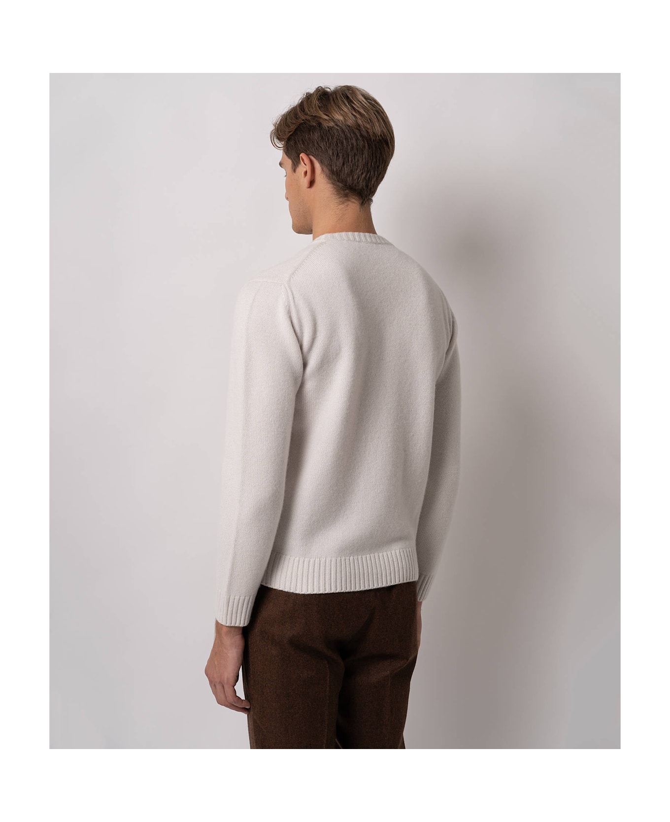 Larusmiani Sweater Pink Panther Sweater - Ivory