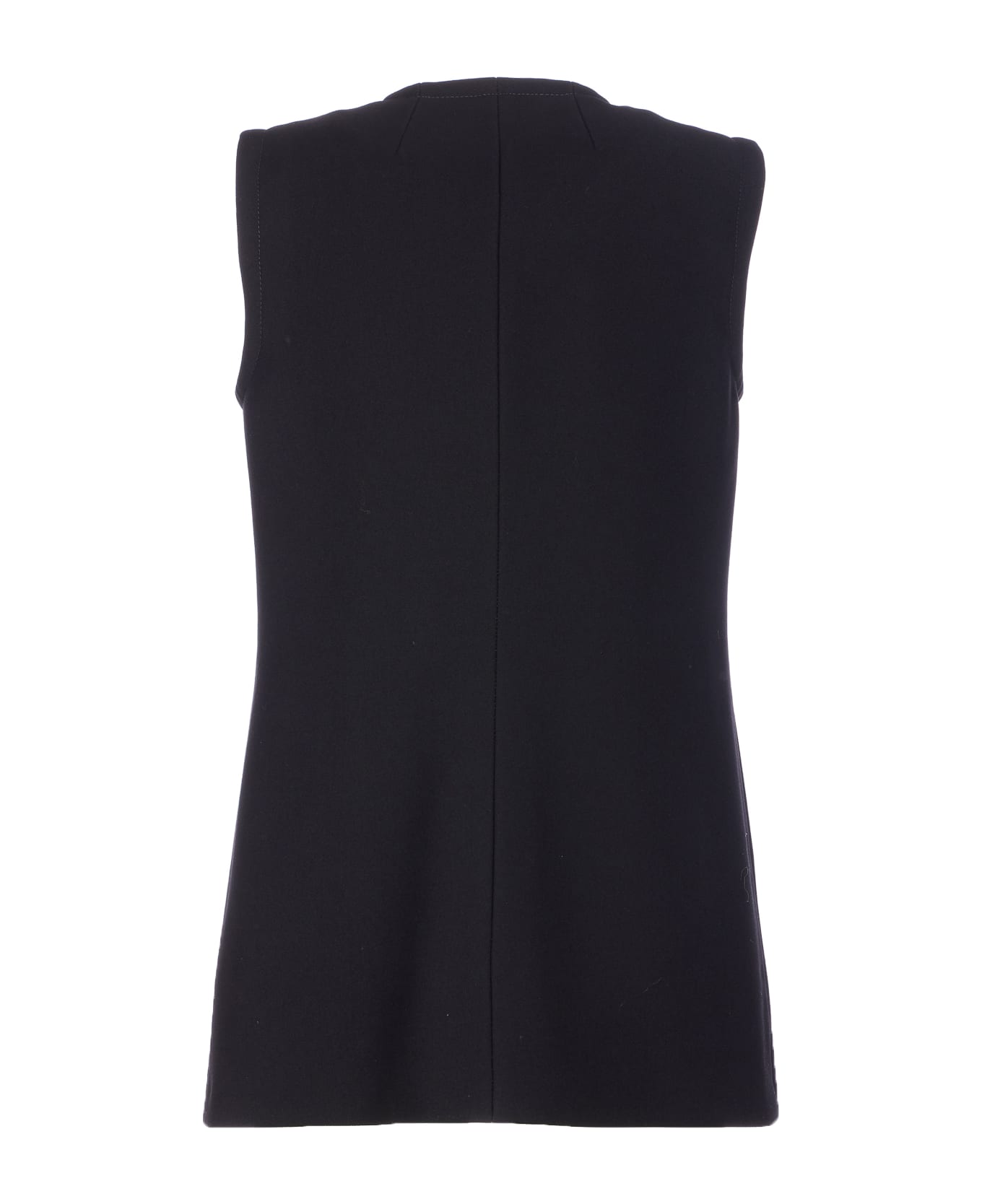 Gucci Seeded Wool Dress - Black