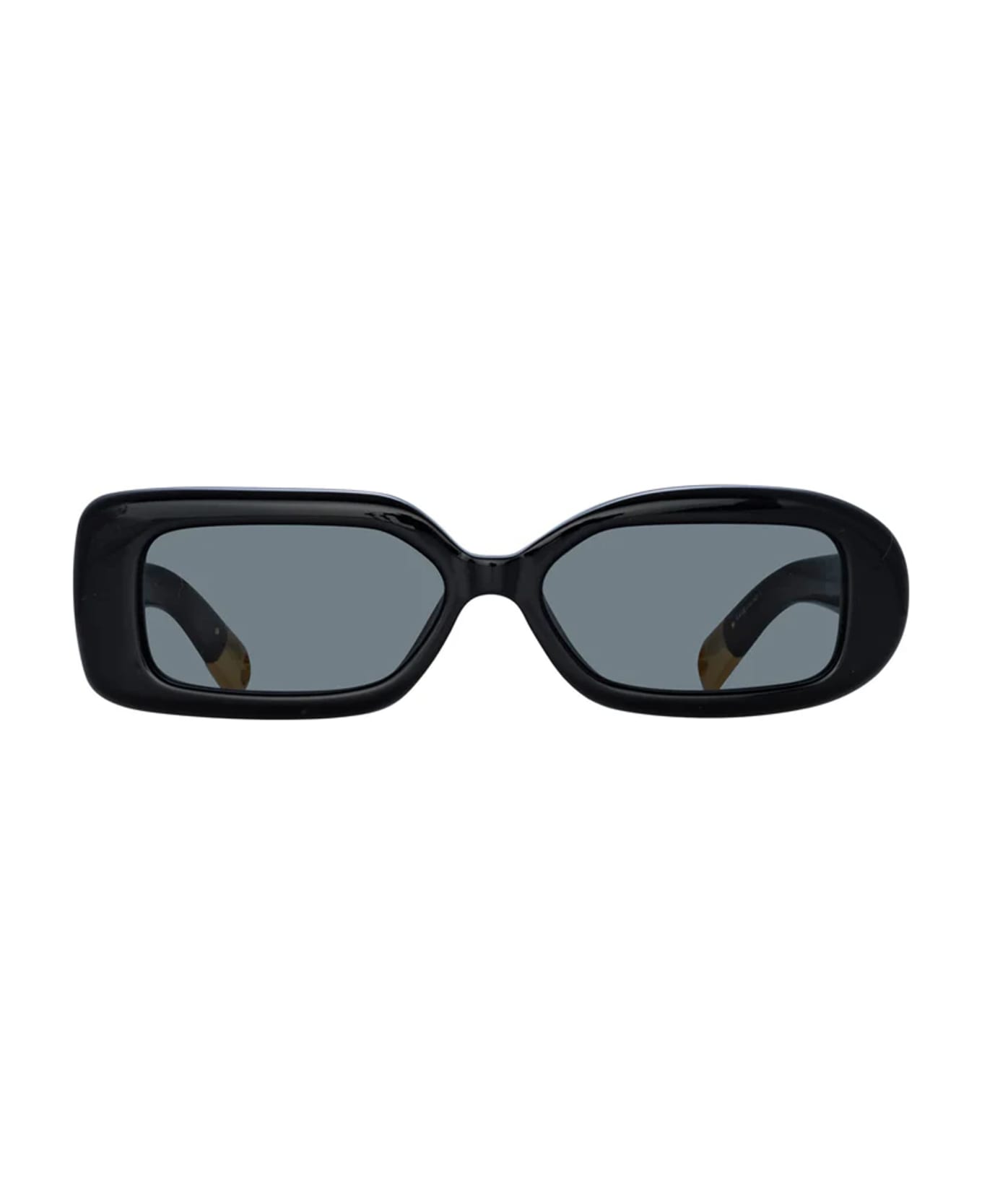 Jacquemus Rond Carre - Black Sunglasses - Black