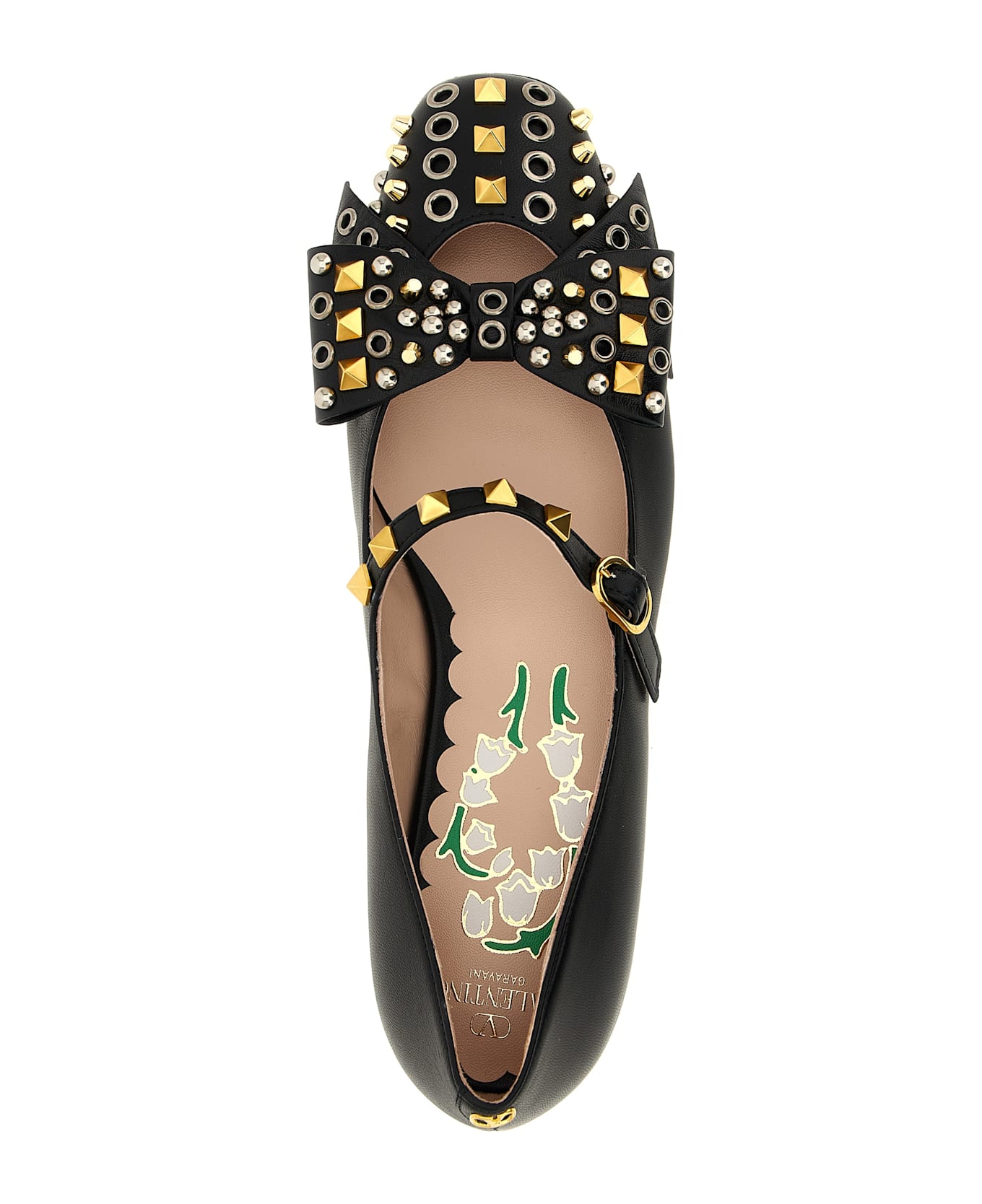 Valentino Garavani 'bowow' Ballet Flats - Black  