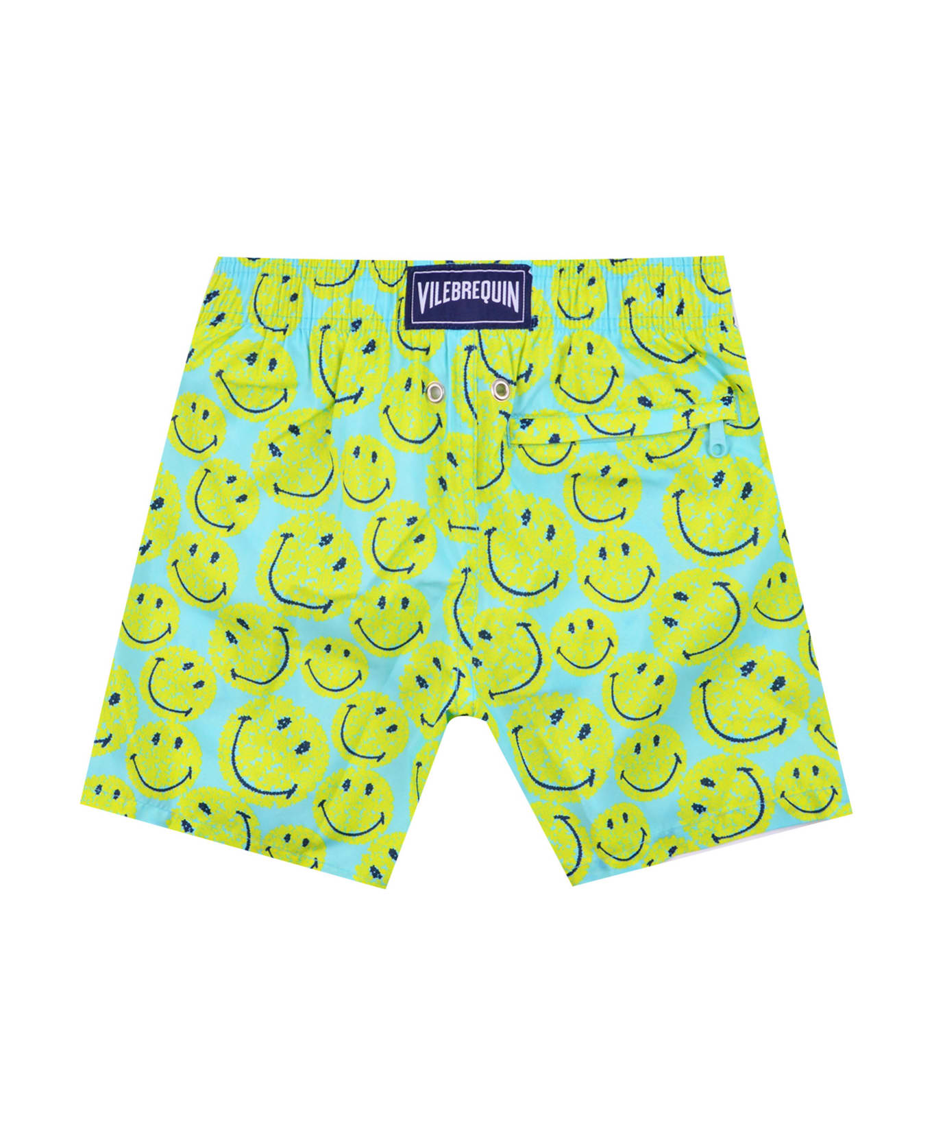 Vilebrequin Turtles Smiley Swim Shorts - Multicolor 水着