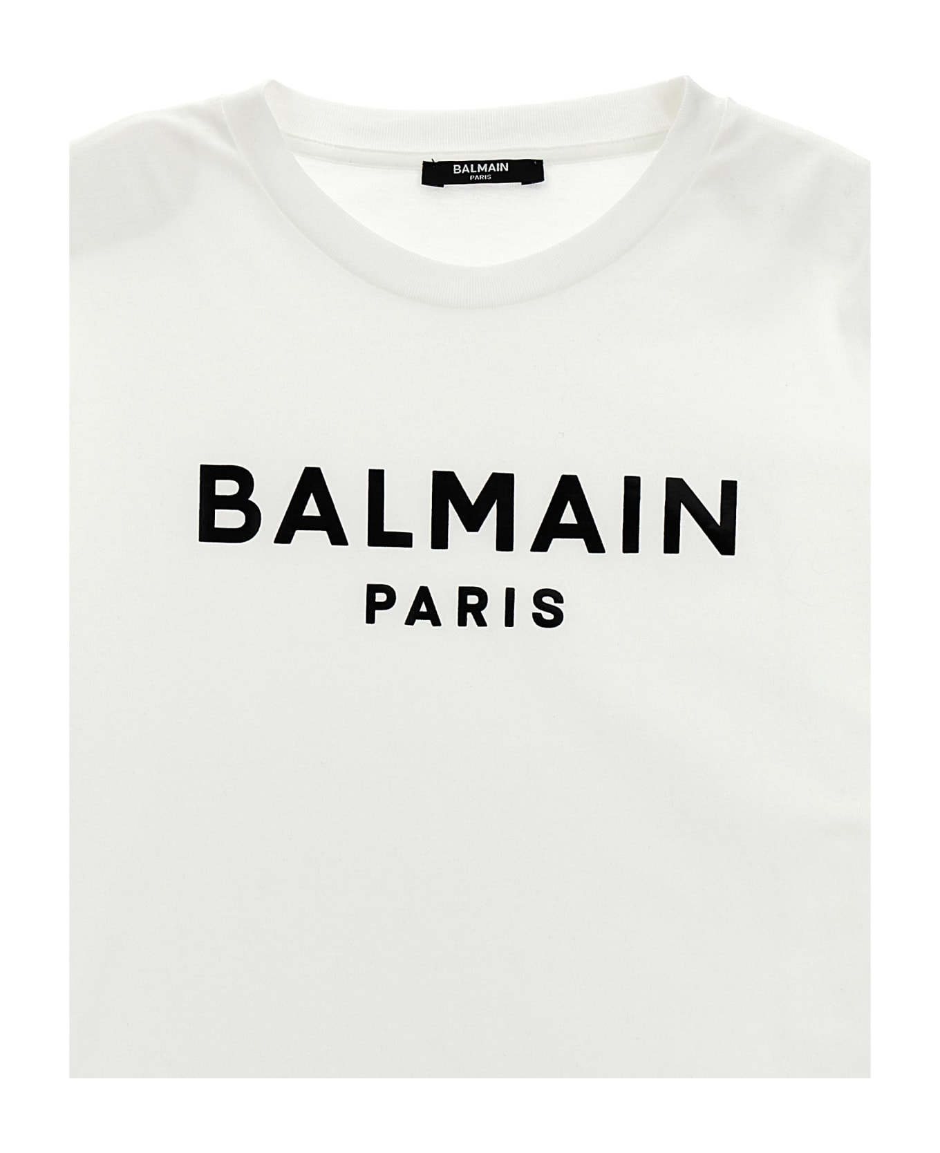 Balmain Logo T-shirt - WHITE