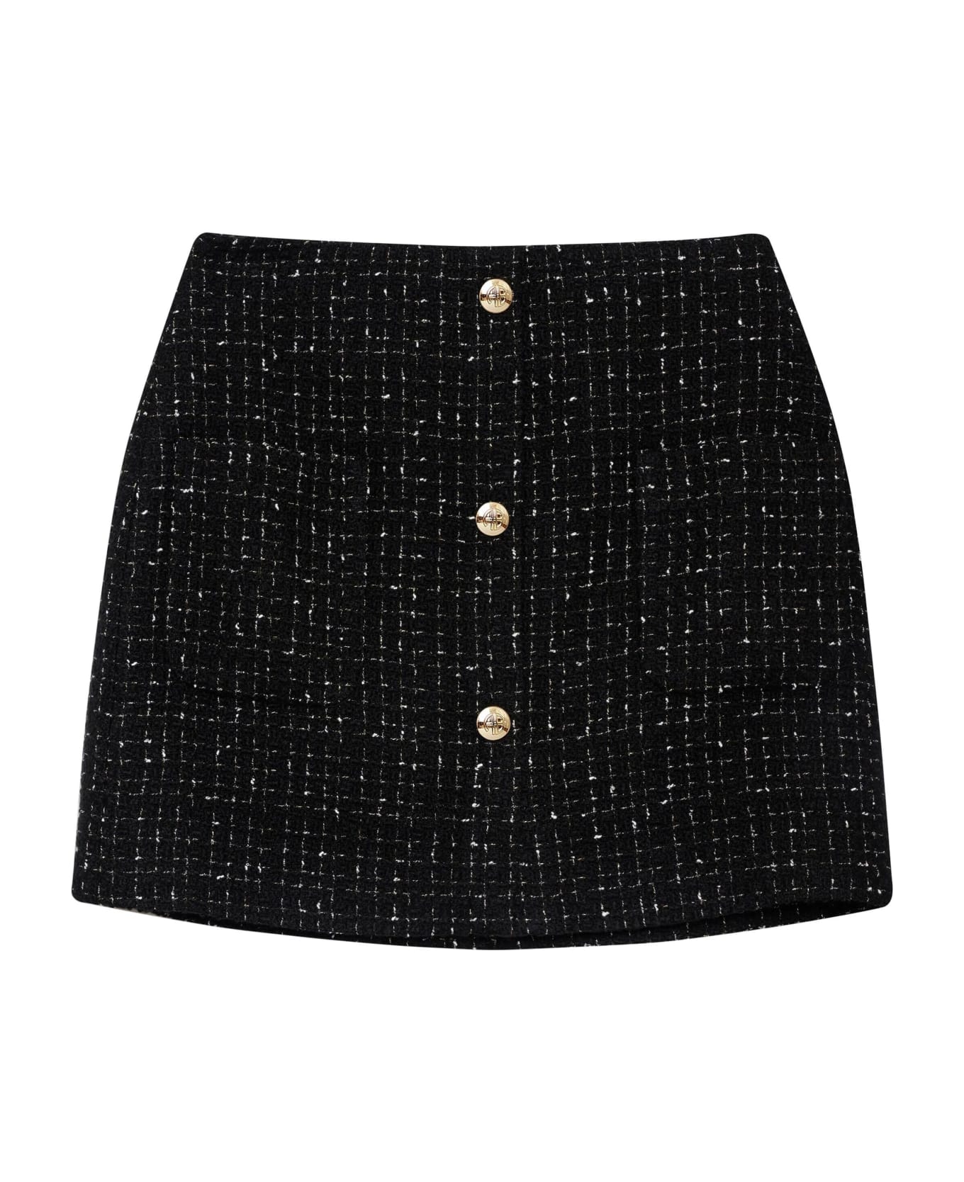 Anine Bing Mateo Skirt - Black White