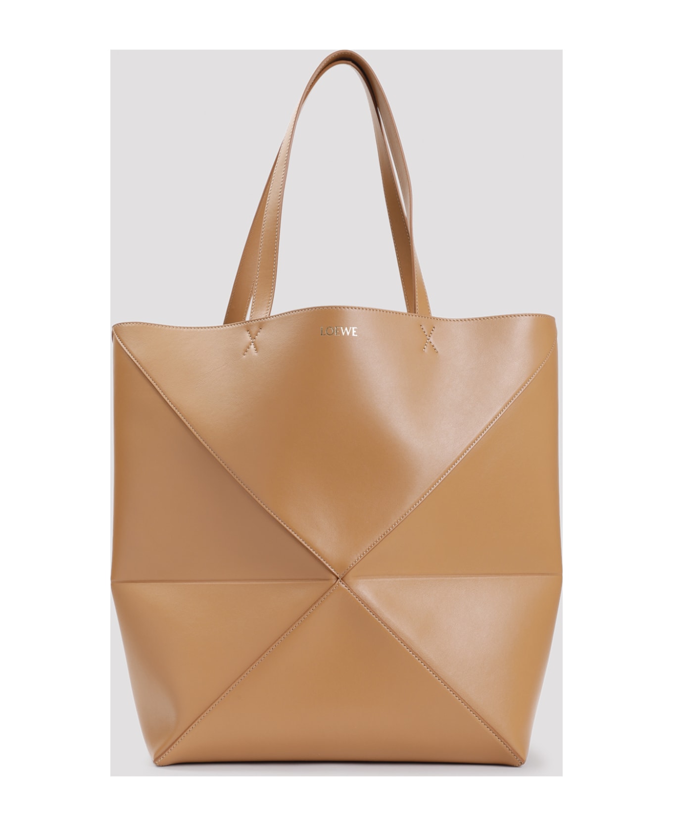 Loewe Puzzle Fold Large Tote - Warm Desert